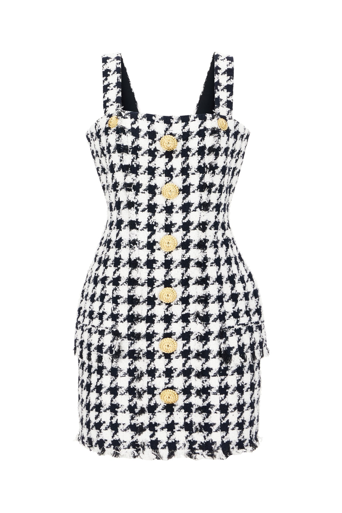 Embroidered Nylon Blend Mini Dress