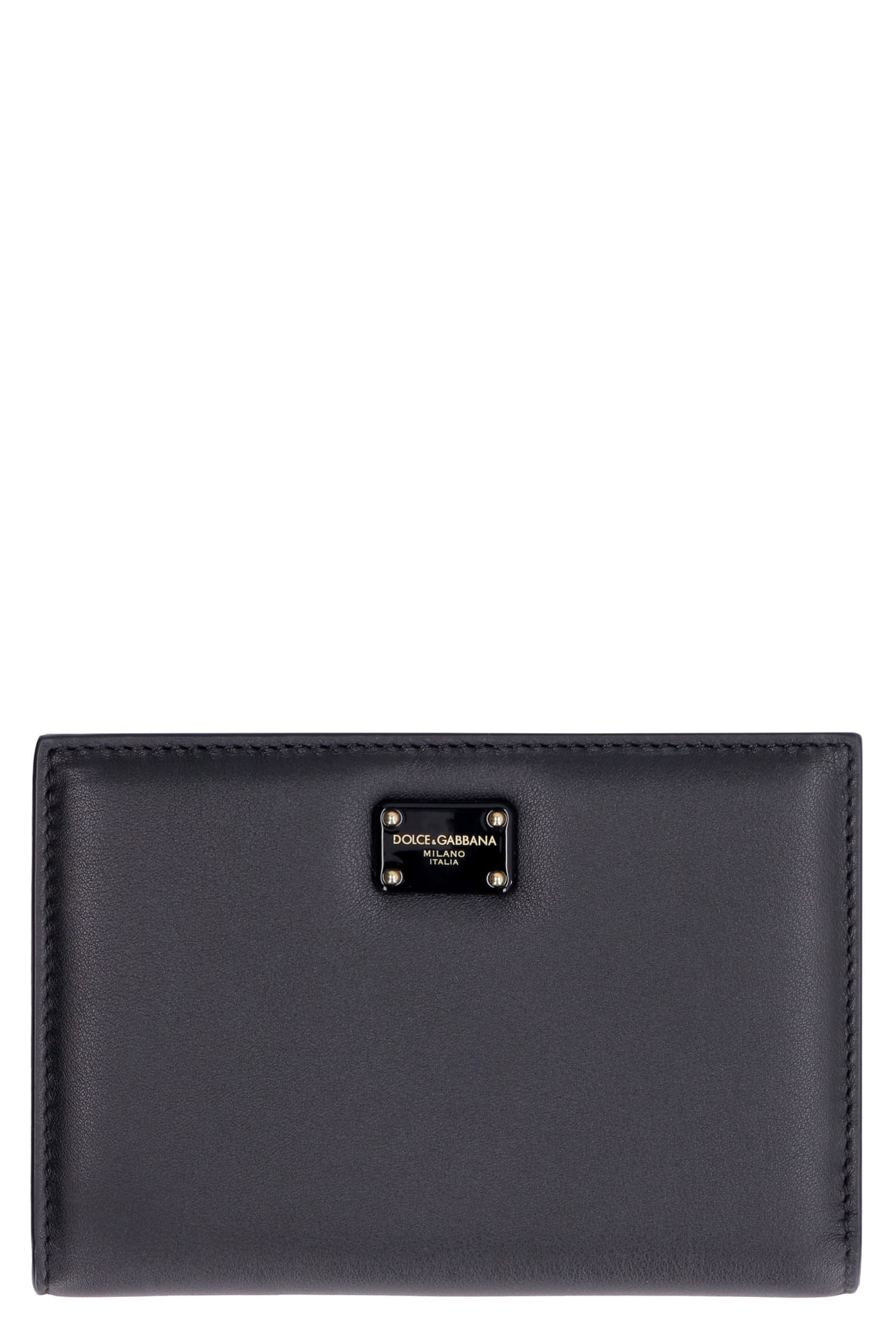 Dolce & Gabbana Small Leather Flap-over Wallet
