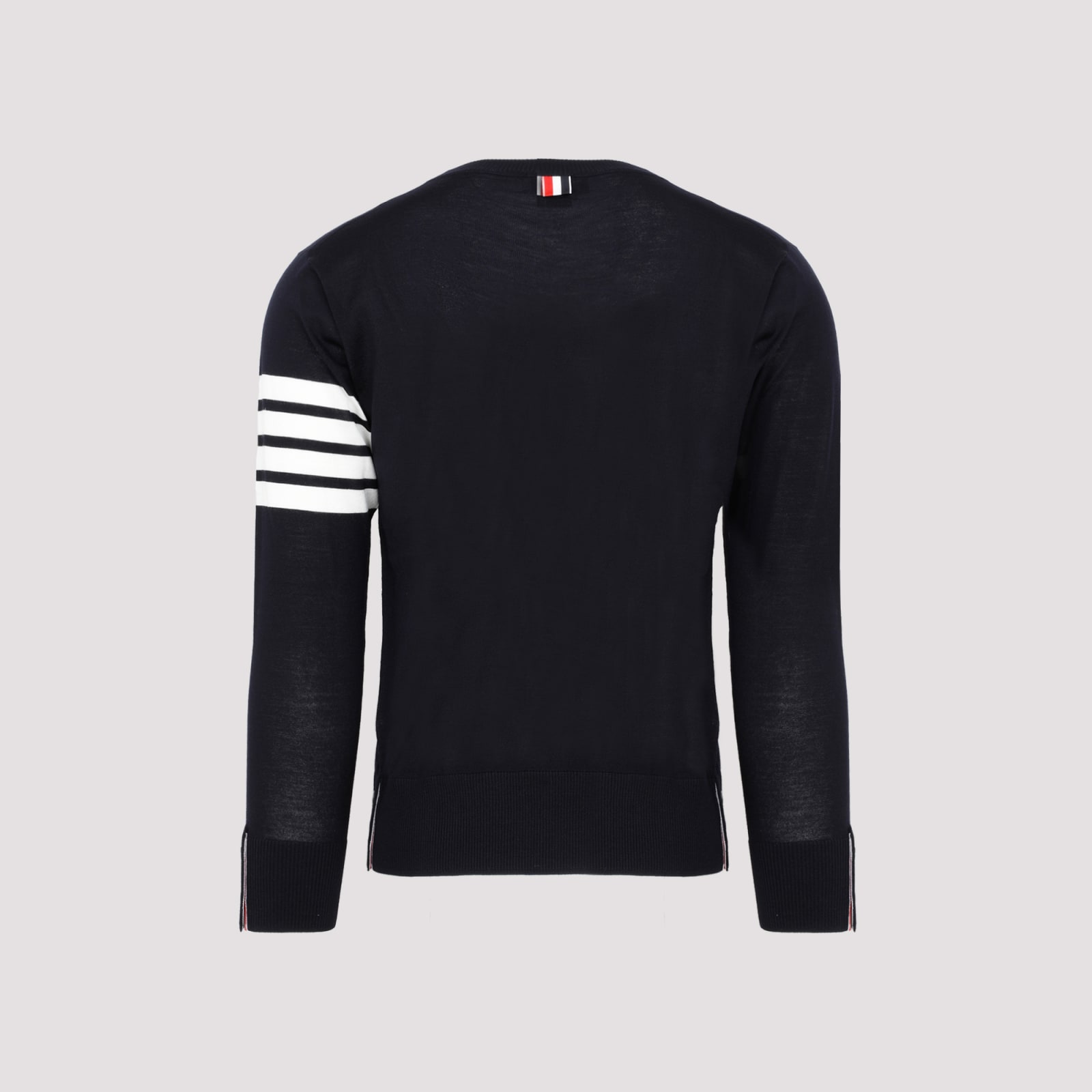 Shop Thom Browne 4-bar Pullover In Navy