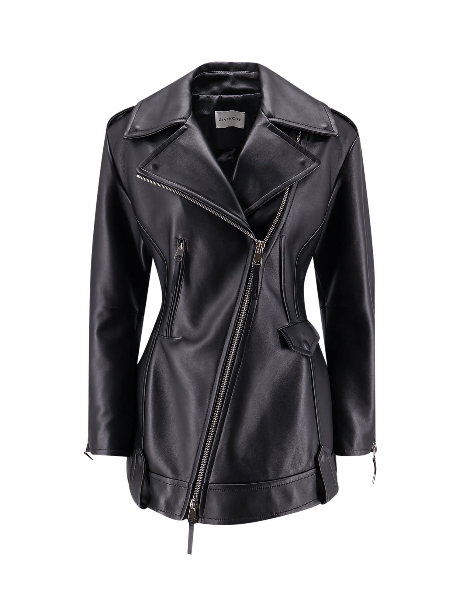 Givenchy Waisted Leather Jacket