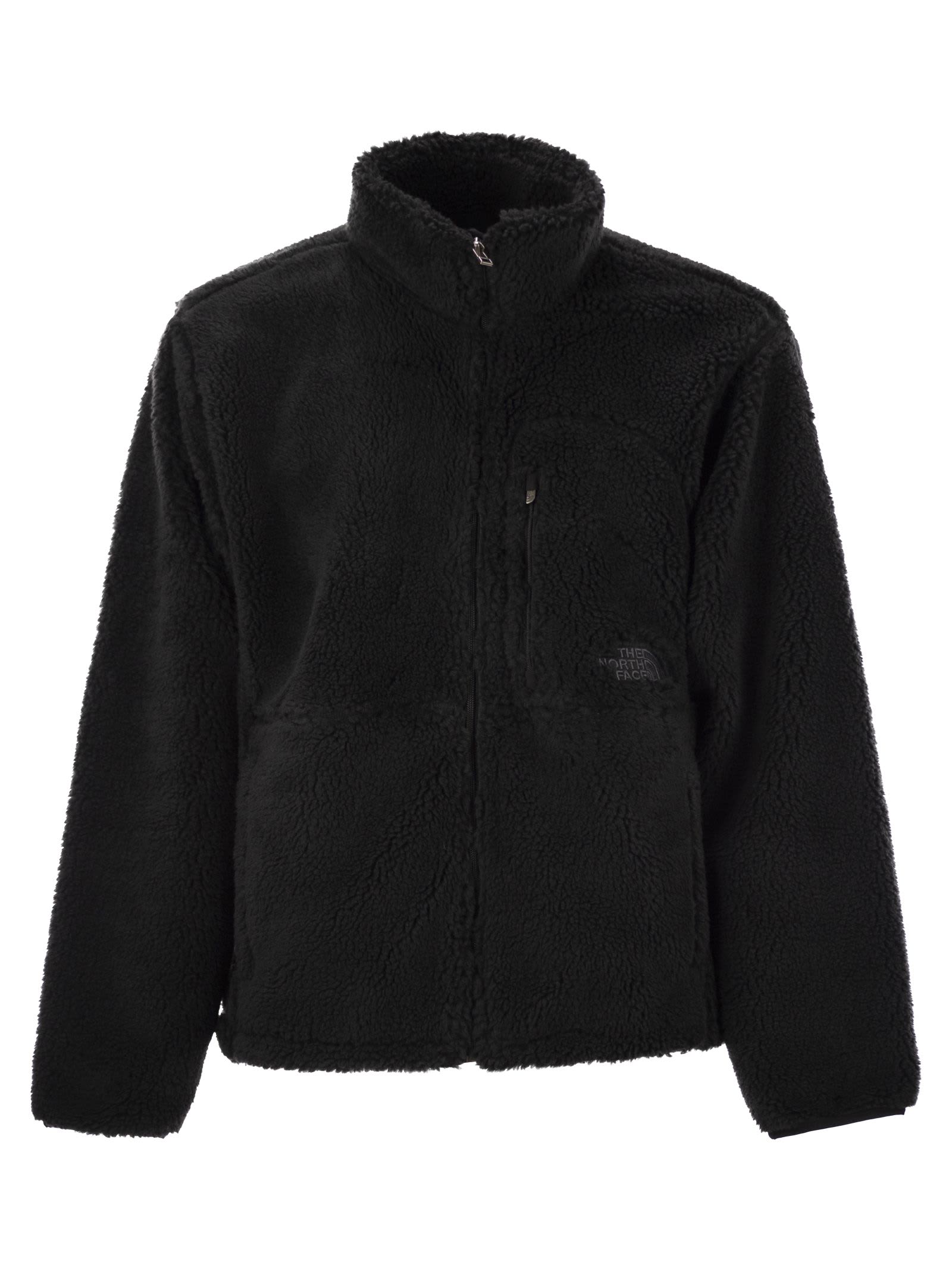 Shop The North Face Extreme Full-zip Fleece In Black