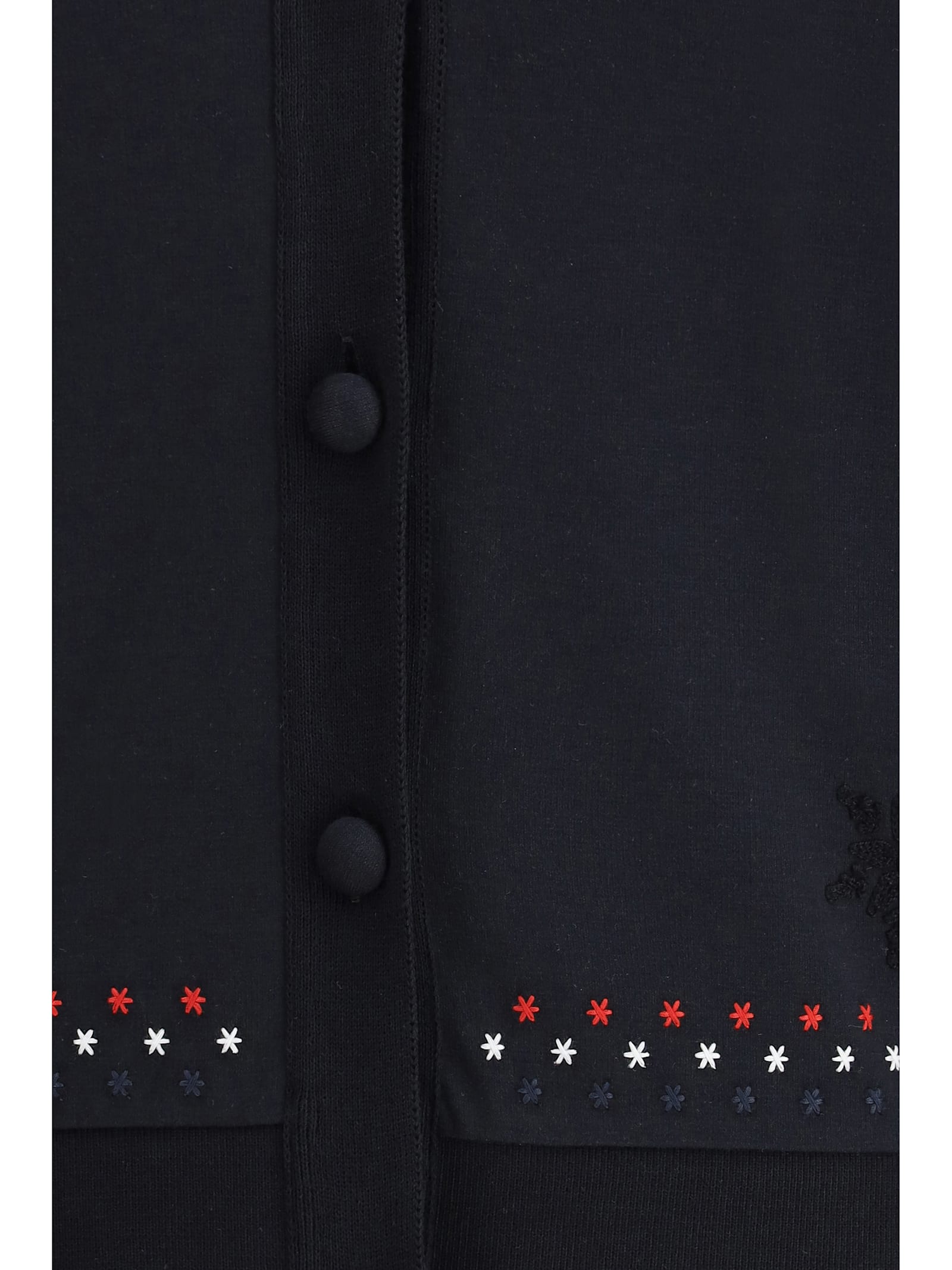 Thom Browne Snowflakes Cardigan In Multi