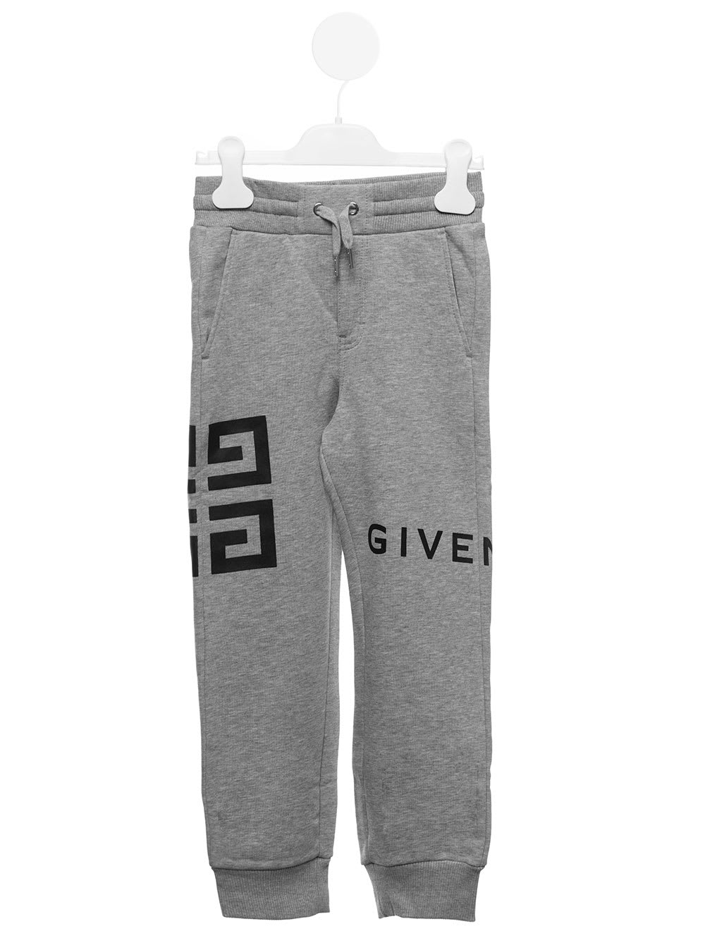 Grey Jogger Pants Boy Givenchy Kids