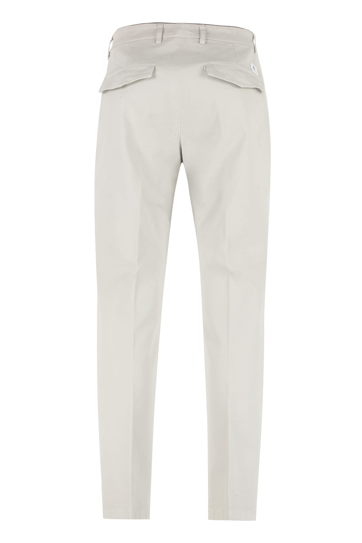 Shop Department Five Prince Cotton Chino Trousers In Grey