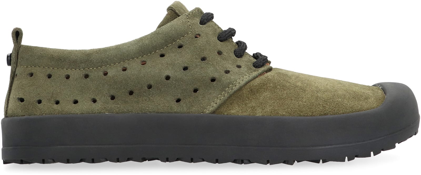 Volta Suede Low-top Sneakers In Green