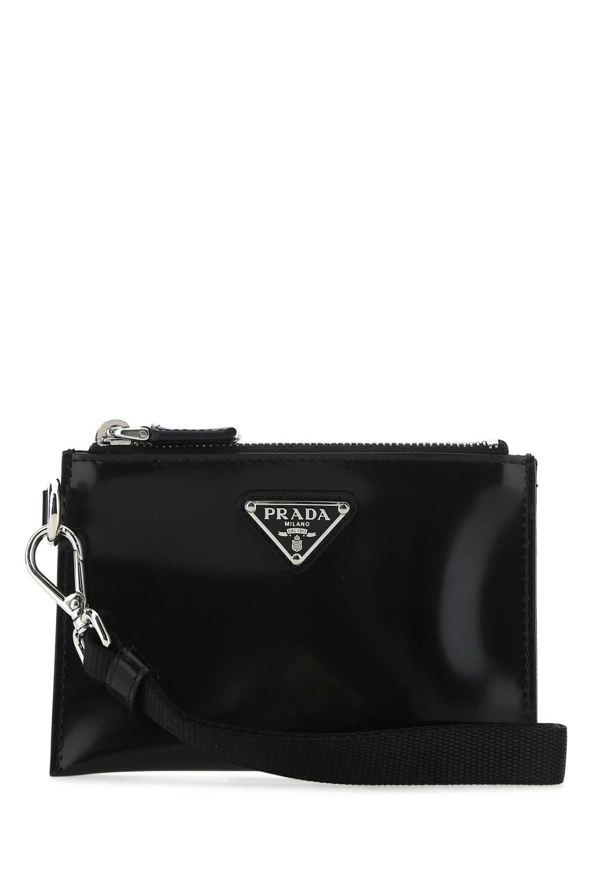 Black Leather Pouch