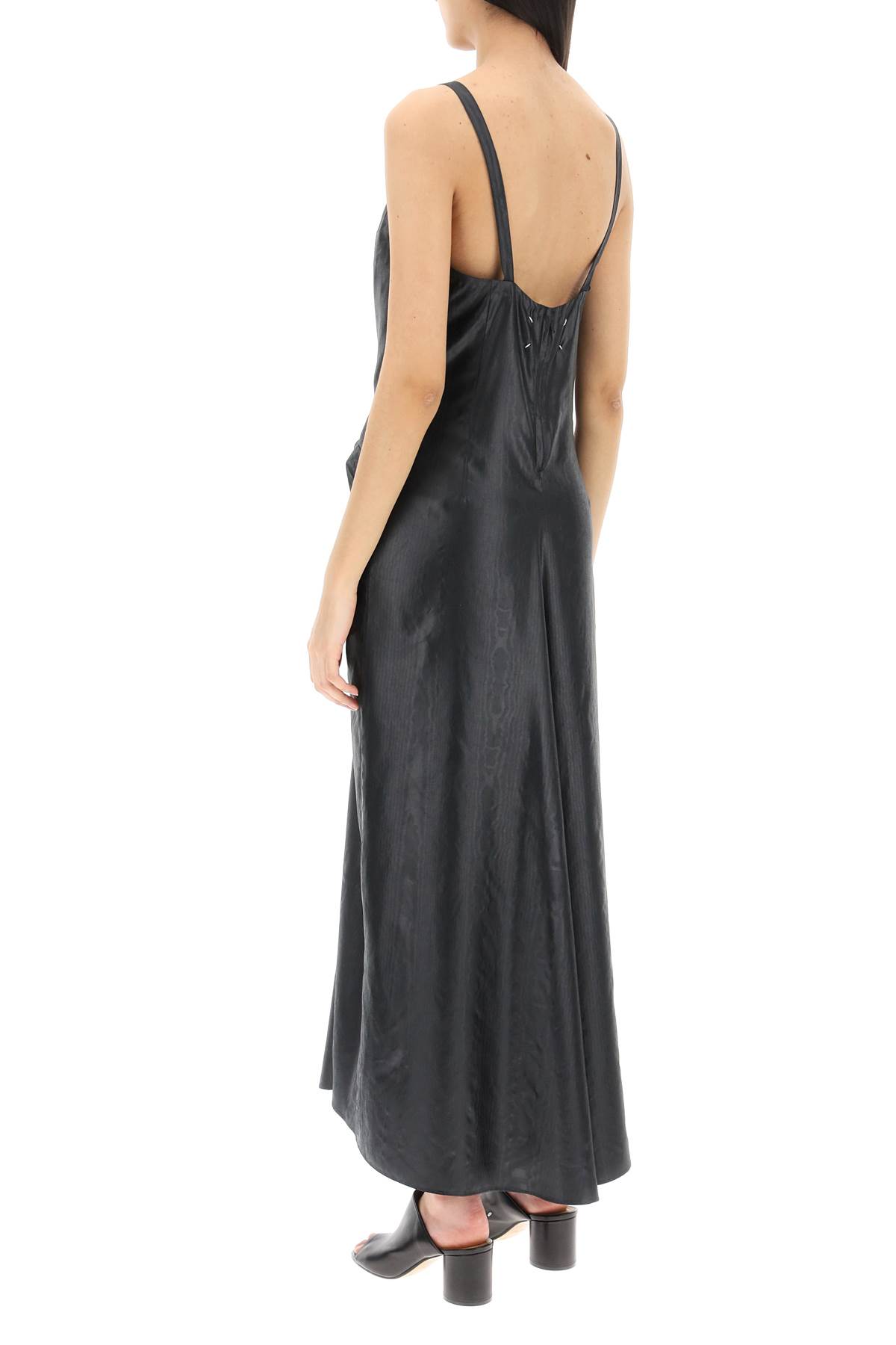 Maison Margiela Synthetic Fibers Dress In Black