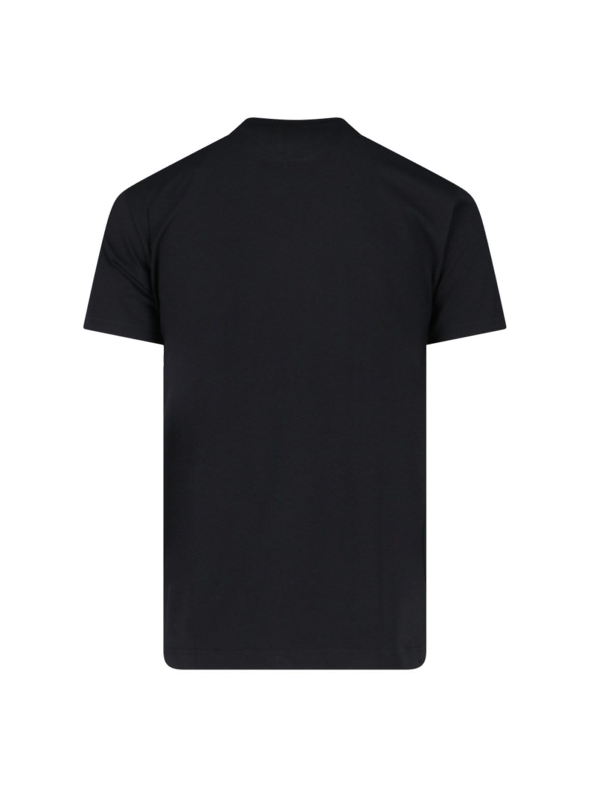 Shop Comme Des Garçons Shirt Basic T-shirt In Black