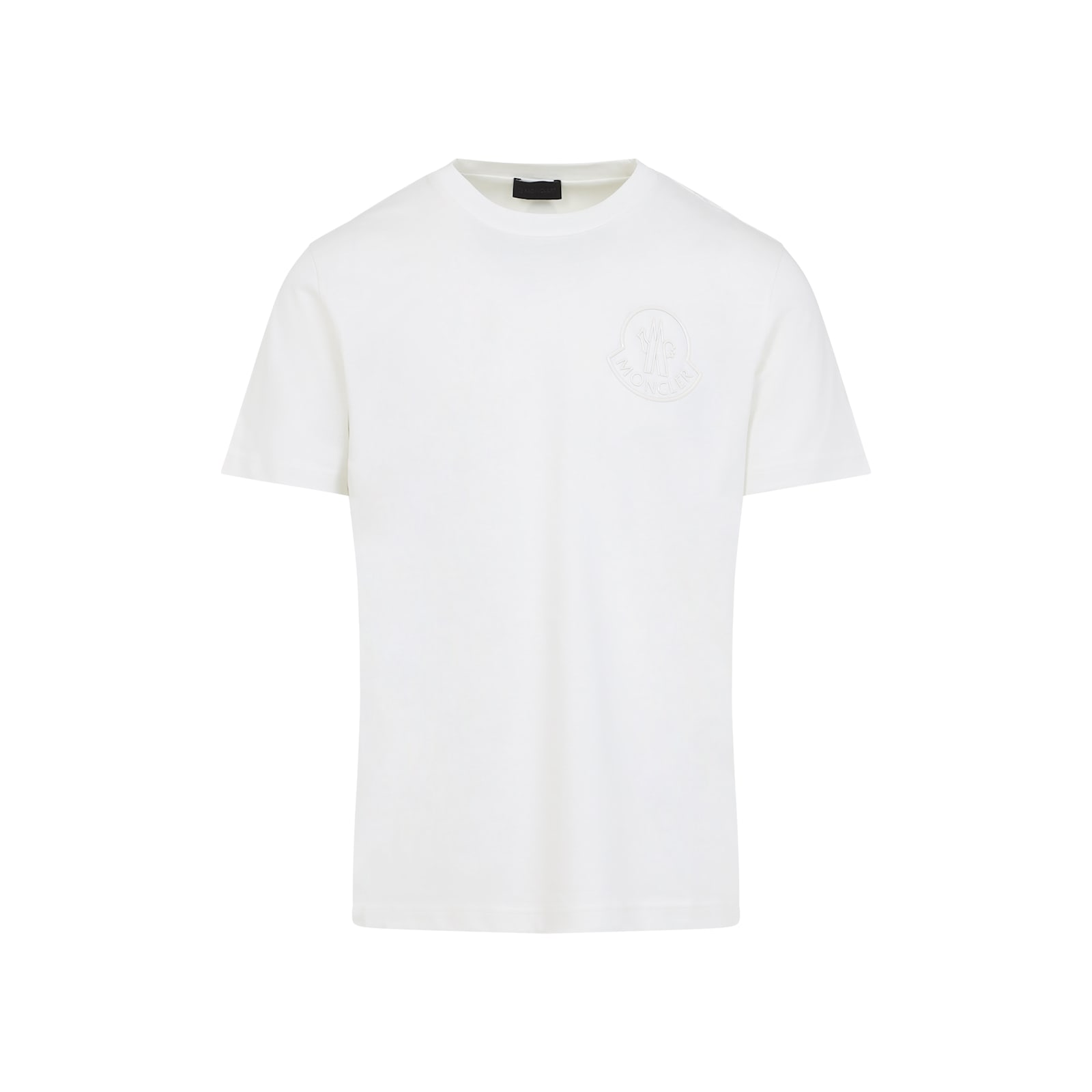 Moncler Short Sleeves T-shirt In White