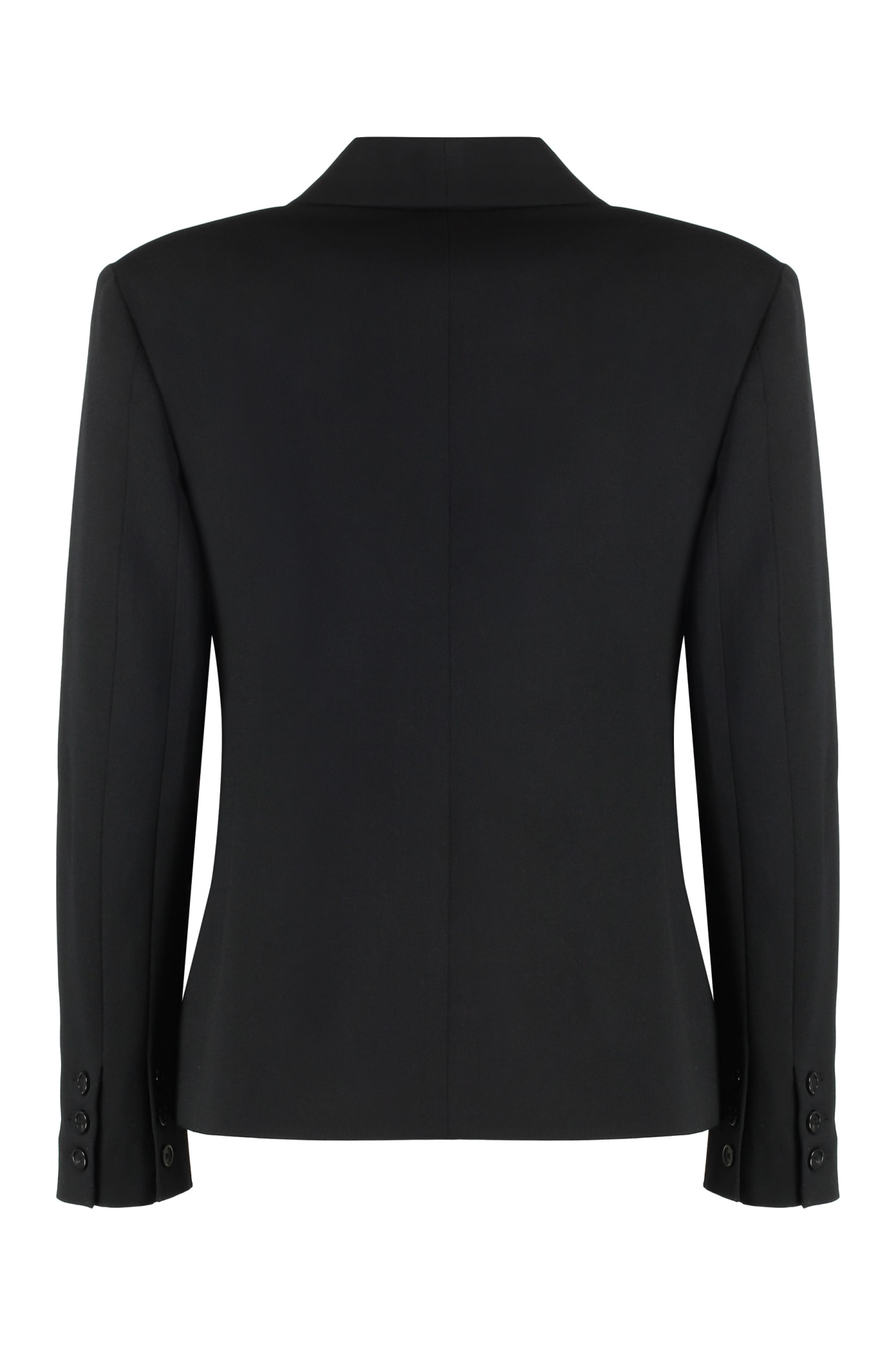 Shop Pinko Giappone Single-breasted One Button Jacket In Black