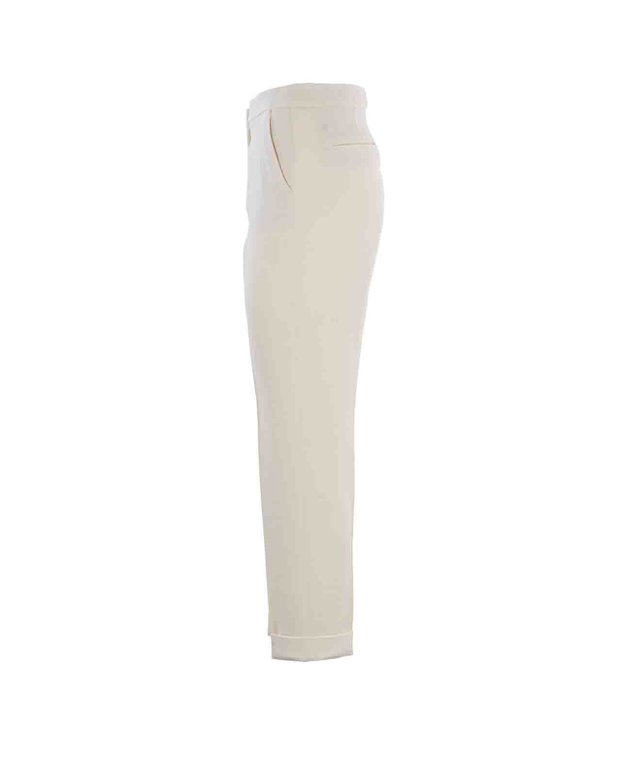Etro High-waisted Trousers In Burro