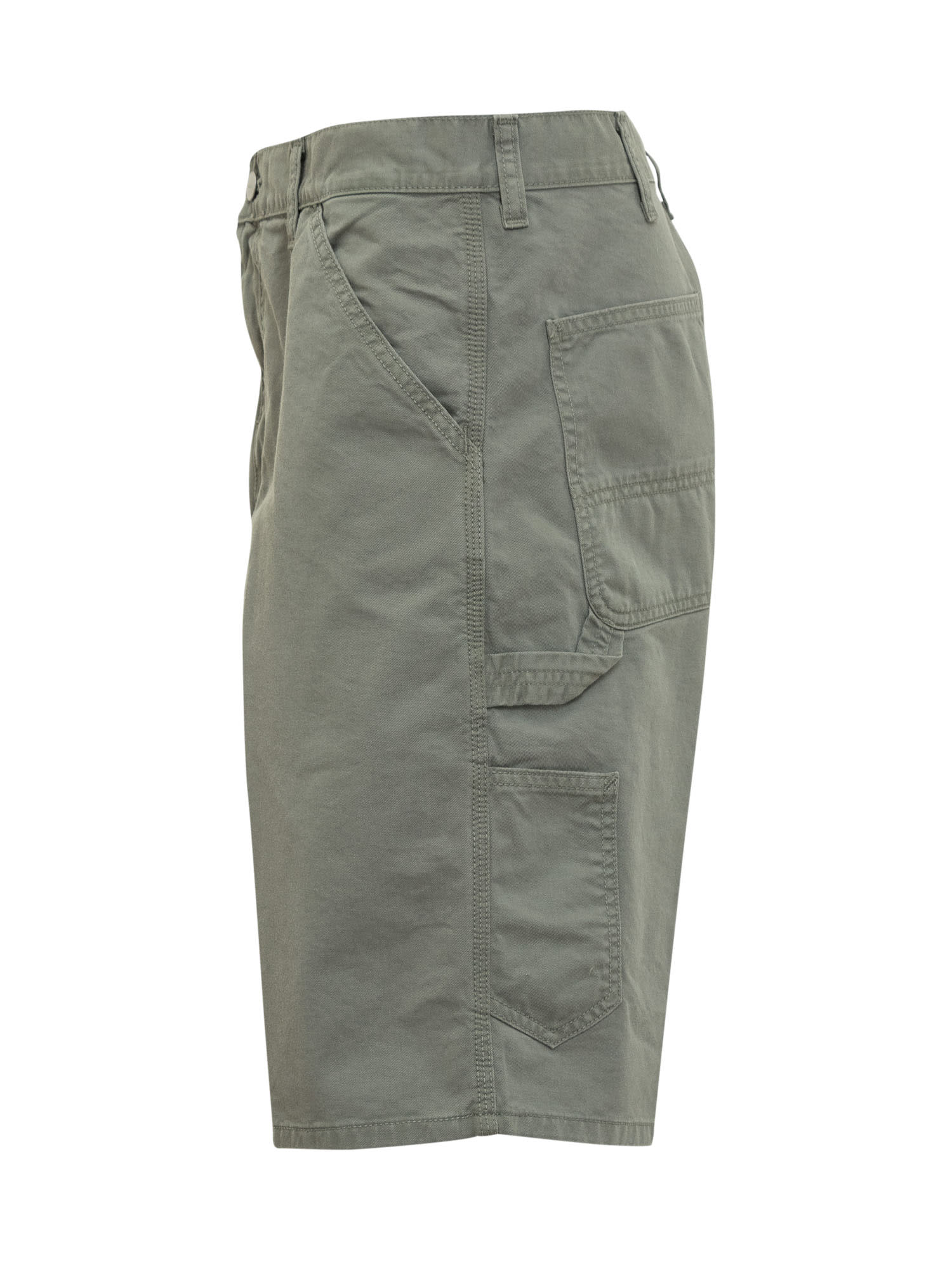 Shop Carhartt Cotton Shorts In Verde