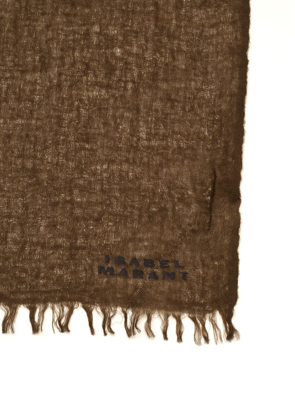 Shop Isabel Marant Alette Scarf In Brown