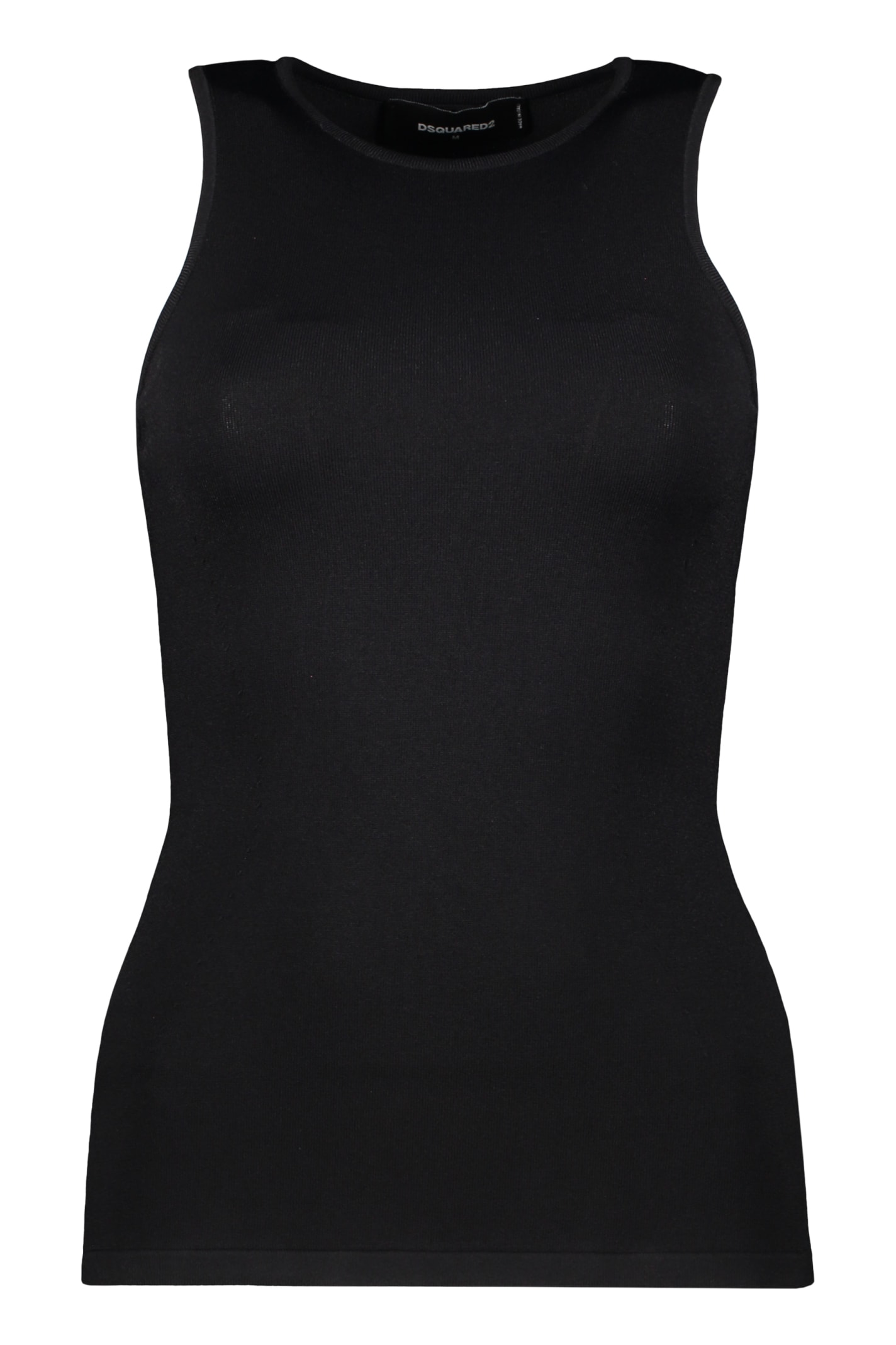 Shop Dsquared2 Tank Top In Black