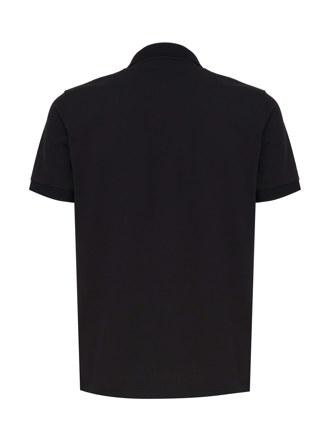 Shop Sun 68 Polo T-shirt In Cotton In Black