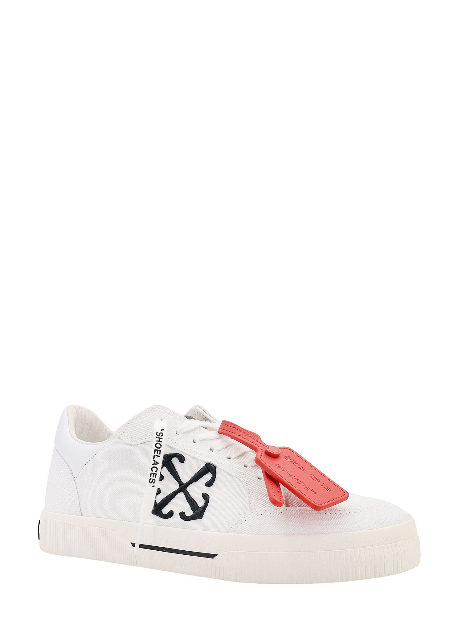 Shop Off-white New Vulcanized Low-top Sneakers In White