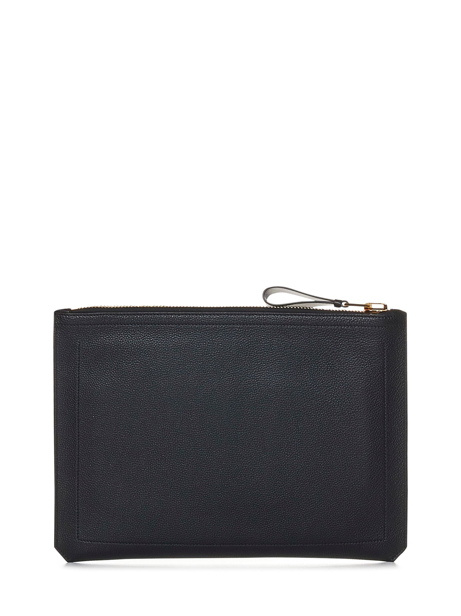 Shop Tom Ford Buckley Clutch In Black