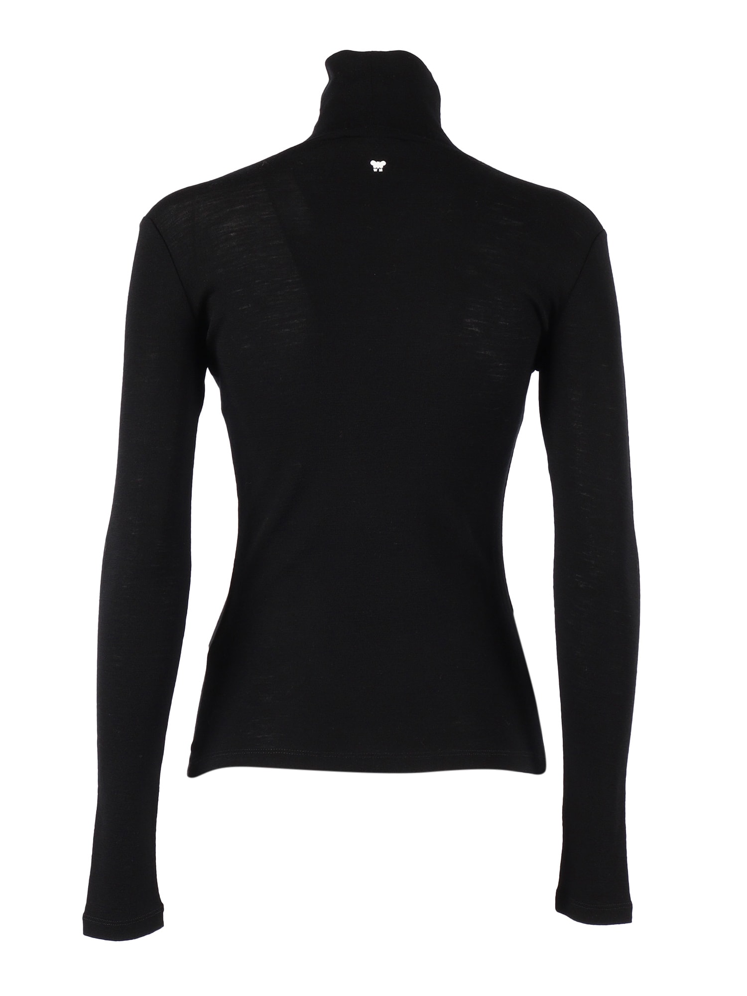 Weekend Max Mara Teseo Lupetto Lana Seta Knitwear Black In Black