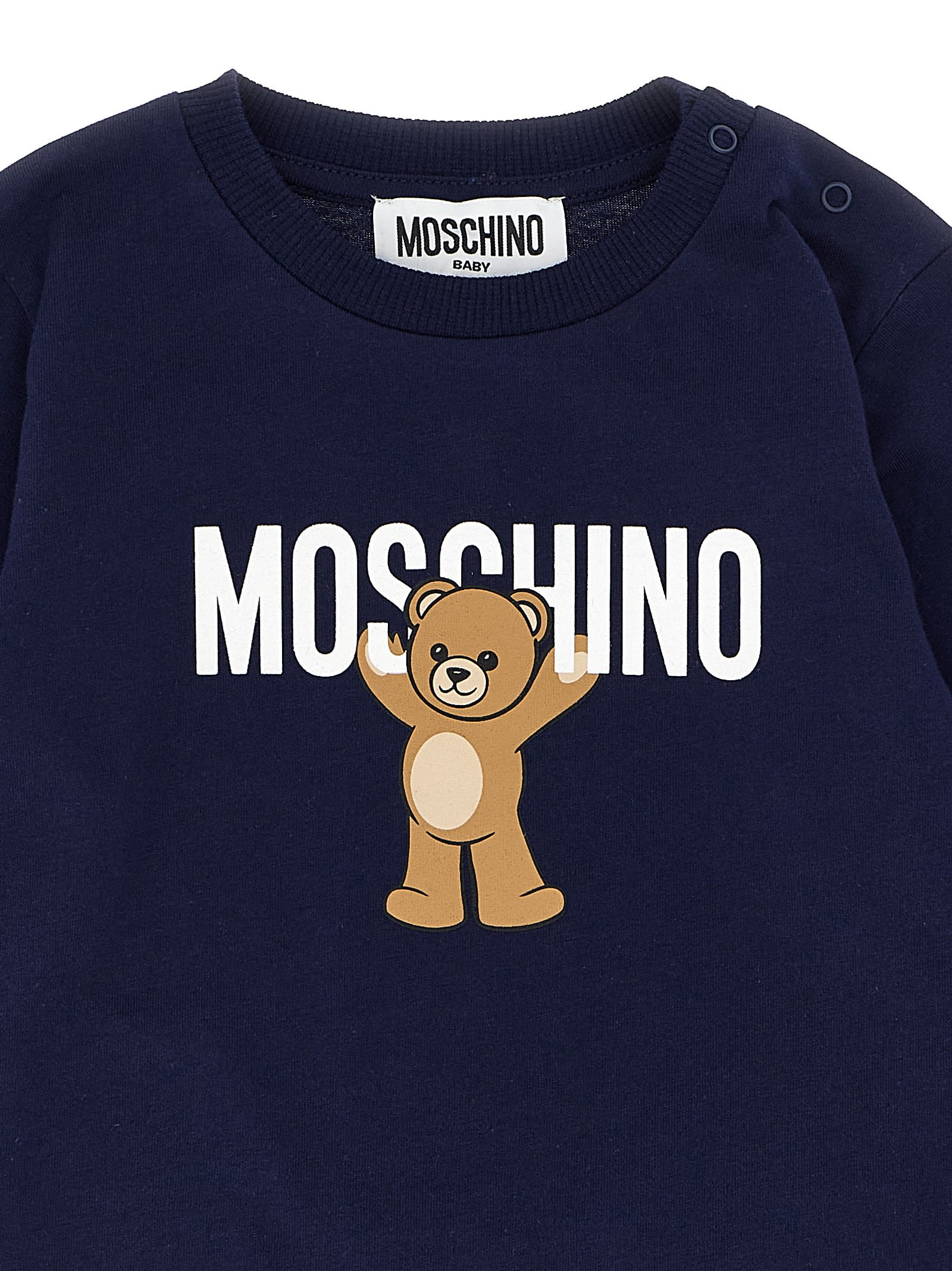 Moschino Teddy Bear T-shirt In Blue