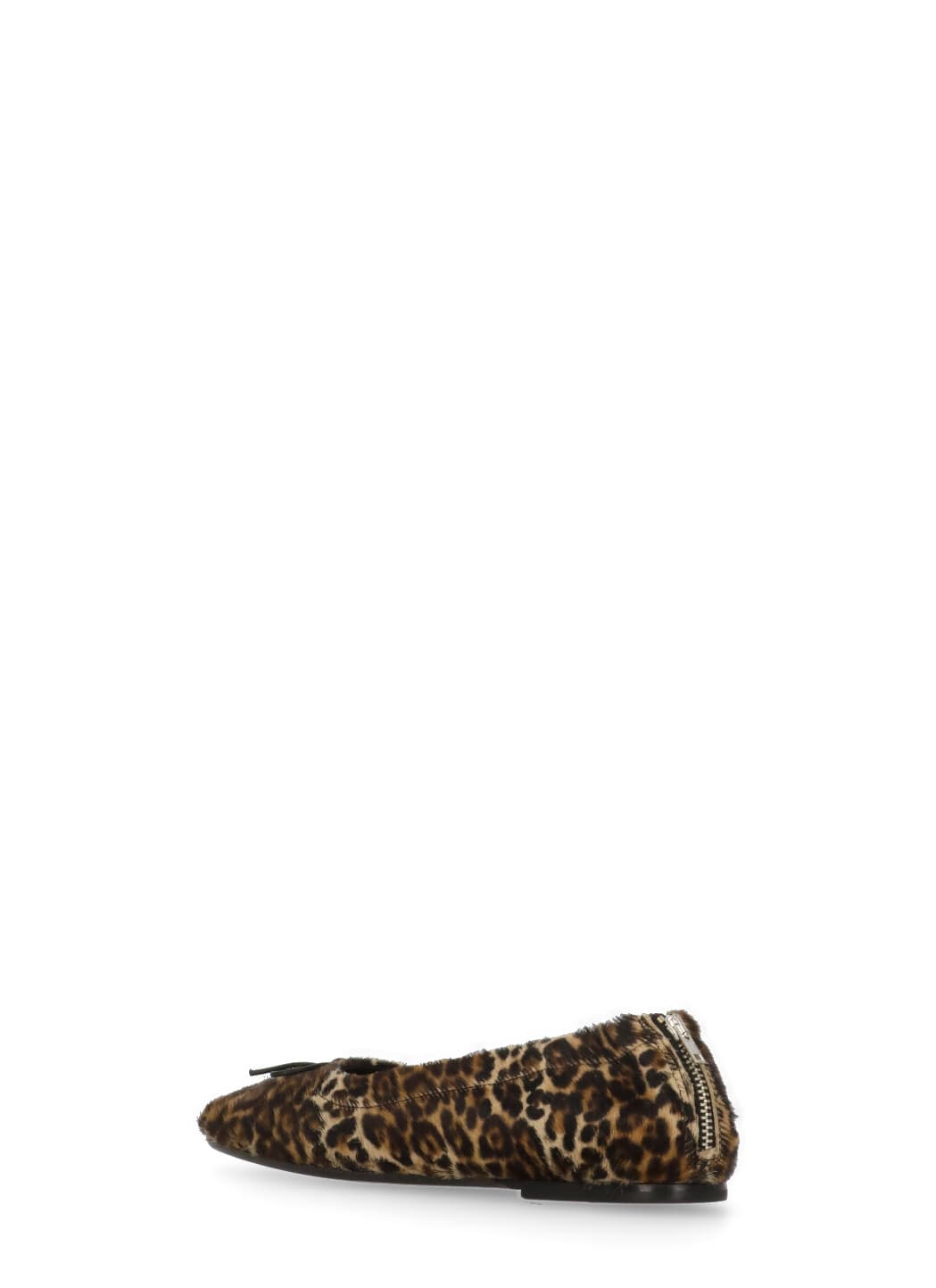 Golden Goose Animalier Ballet Shoes In Brown