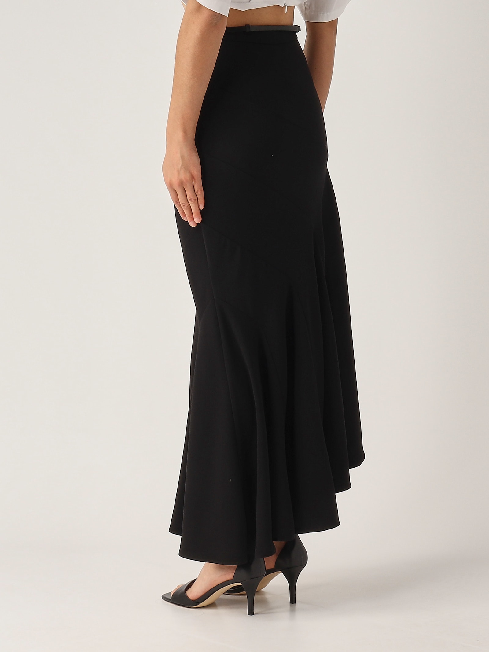 Elisabetta Franchi Poliestere Skirt In Black