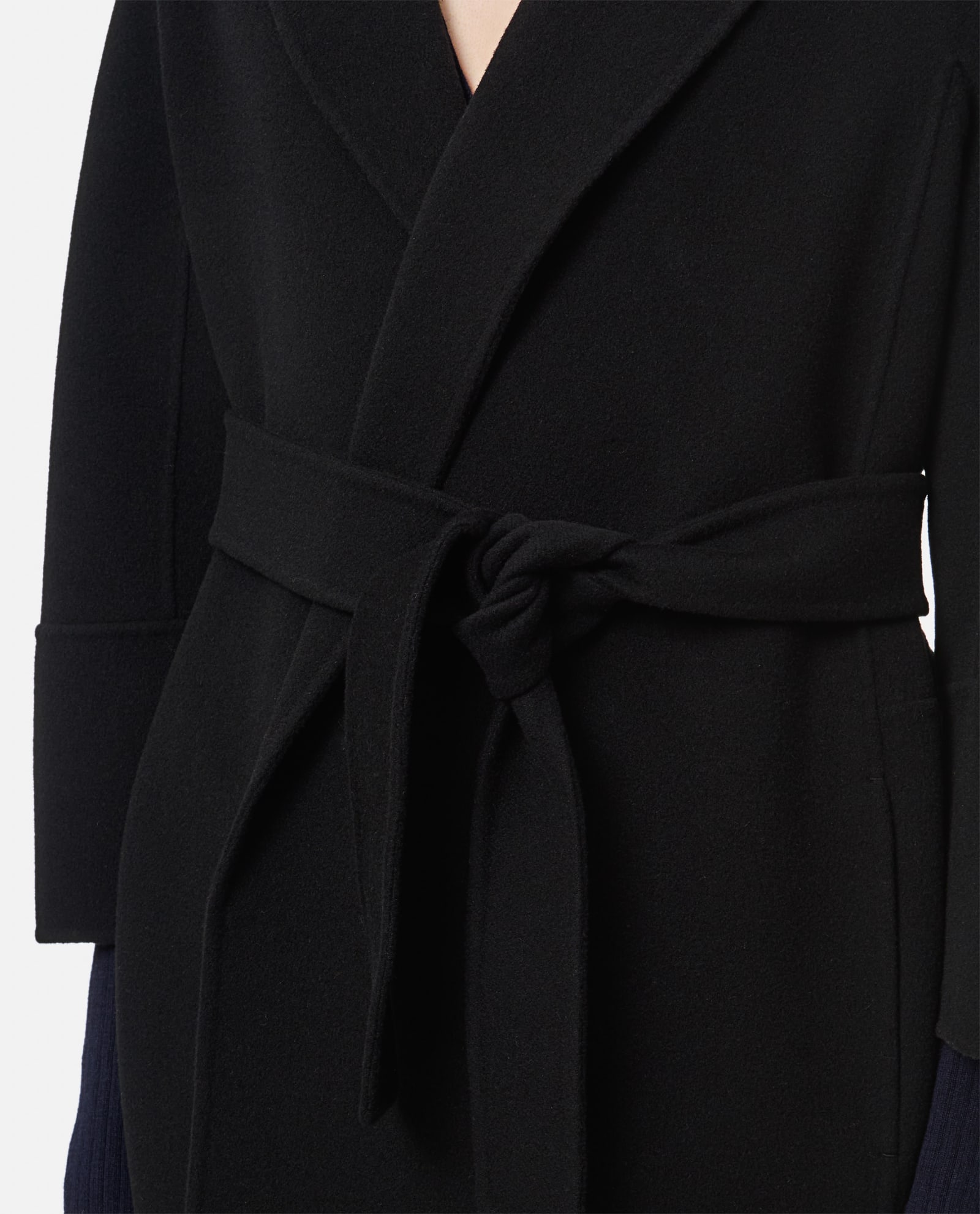 Shop 's Max Mara Arona Open Coat In Black