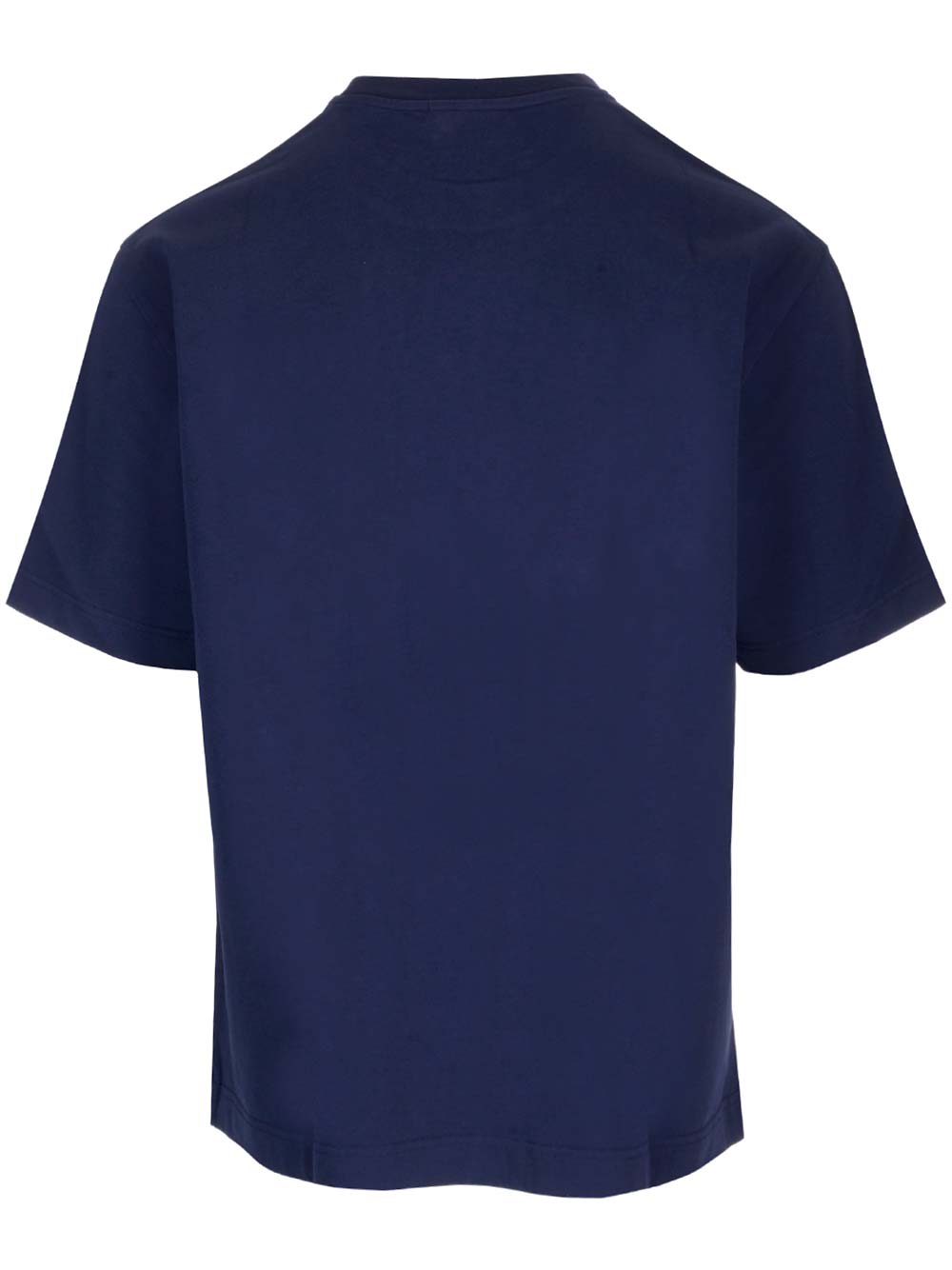 Shop Maison Kitsuné Blue Cotton T-shirt