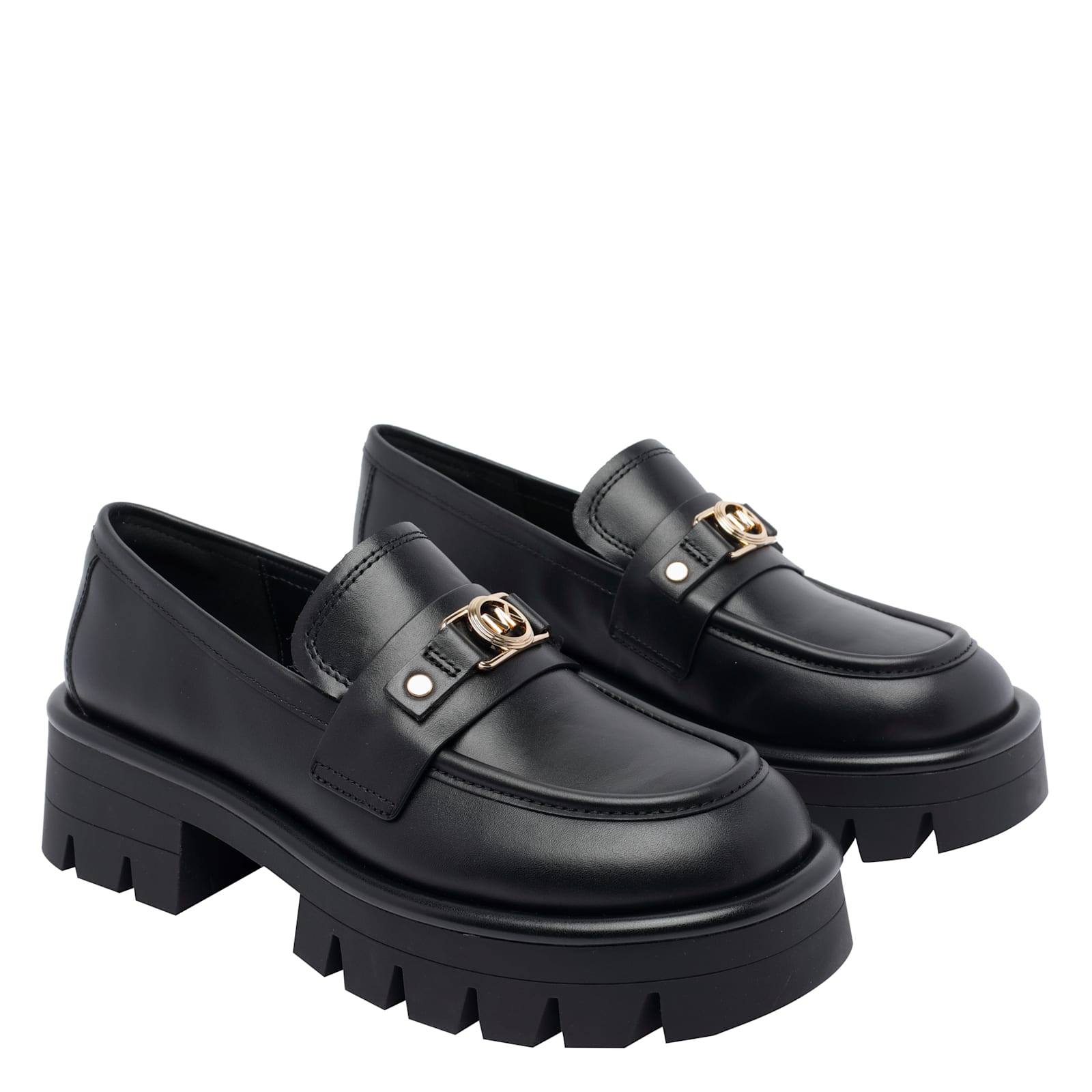 Michael Michael Kors Mandy Loafers In Black