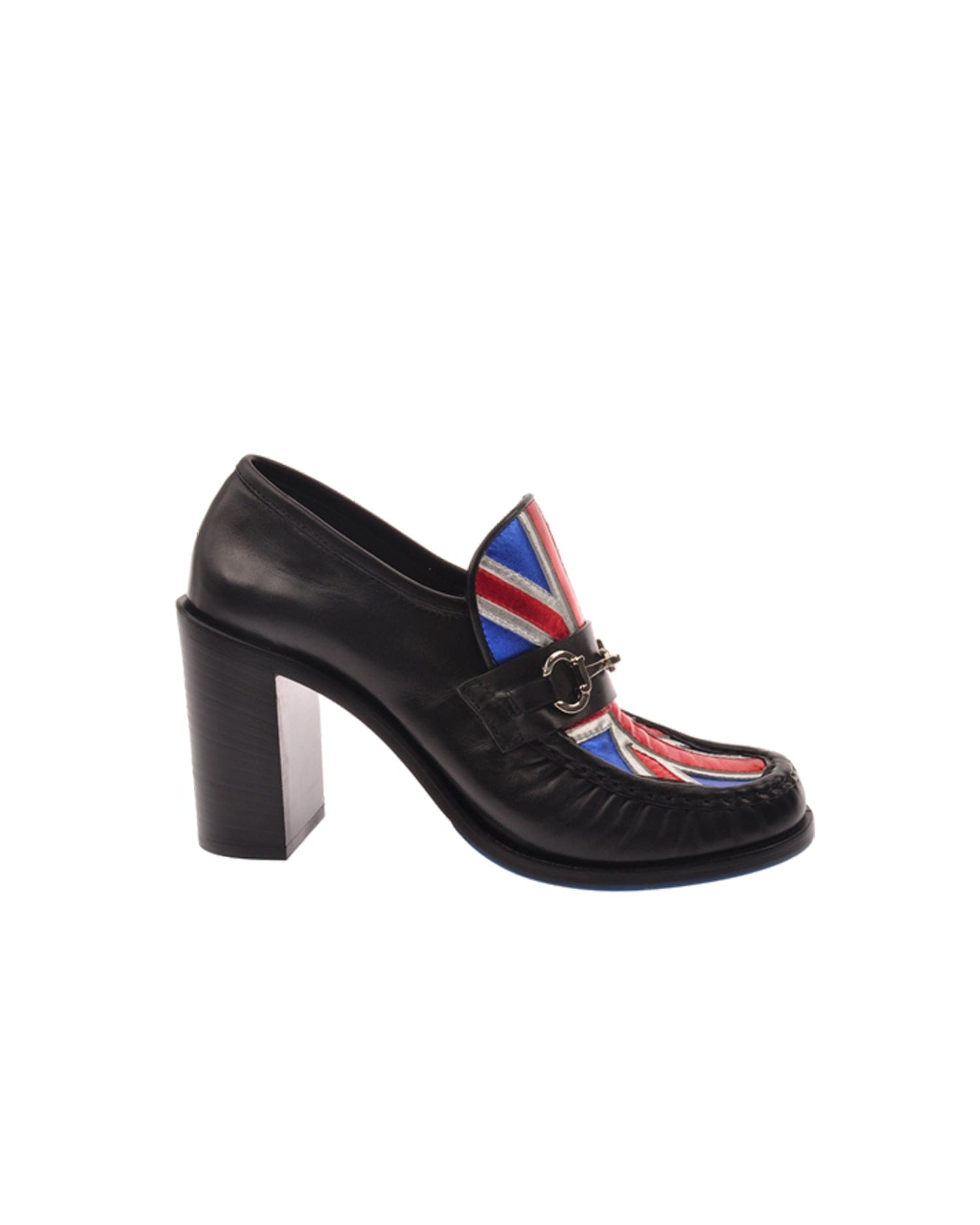 Shop John Richmond Heeled Brogues In Nero