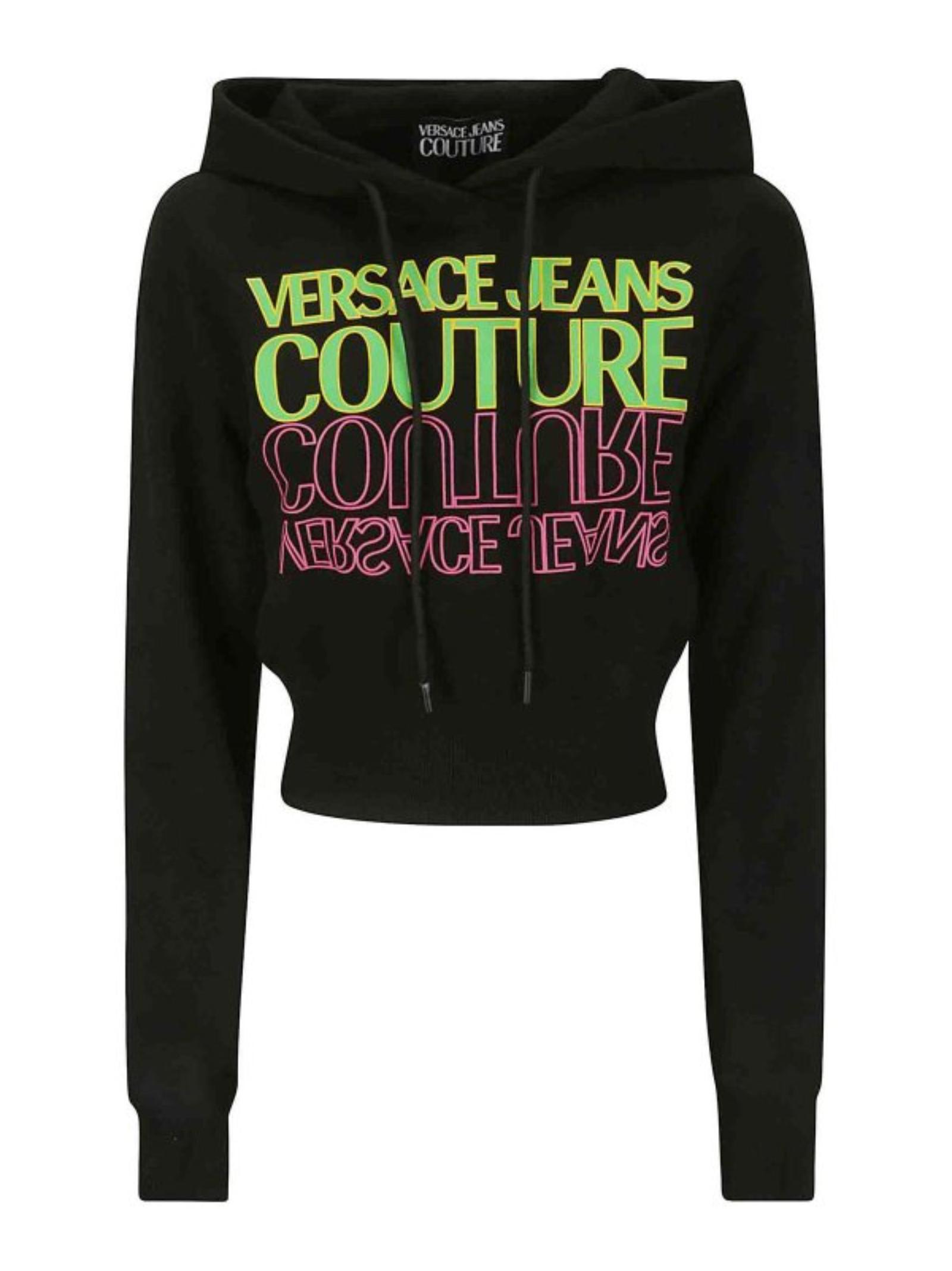 Versace Jeans Couture Hoodie In Black