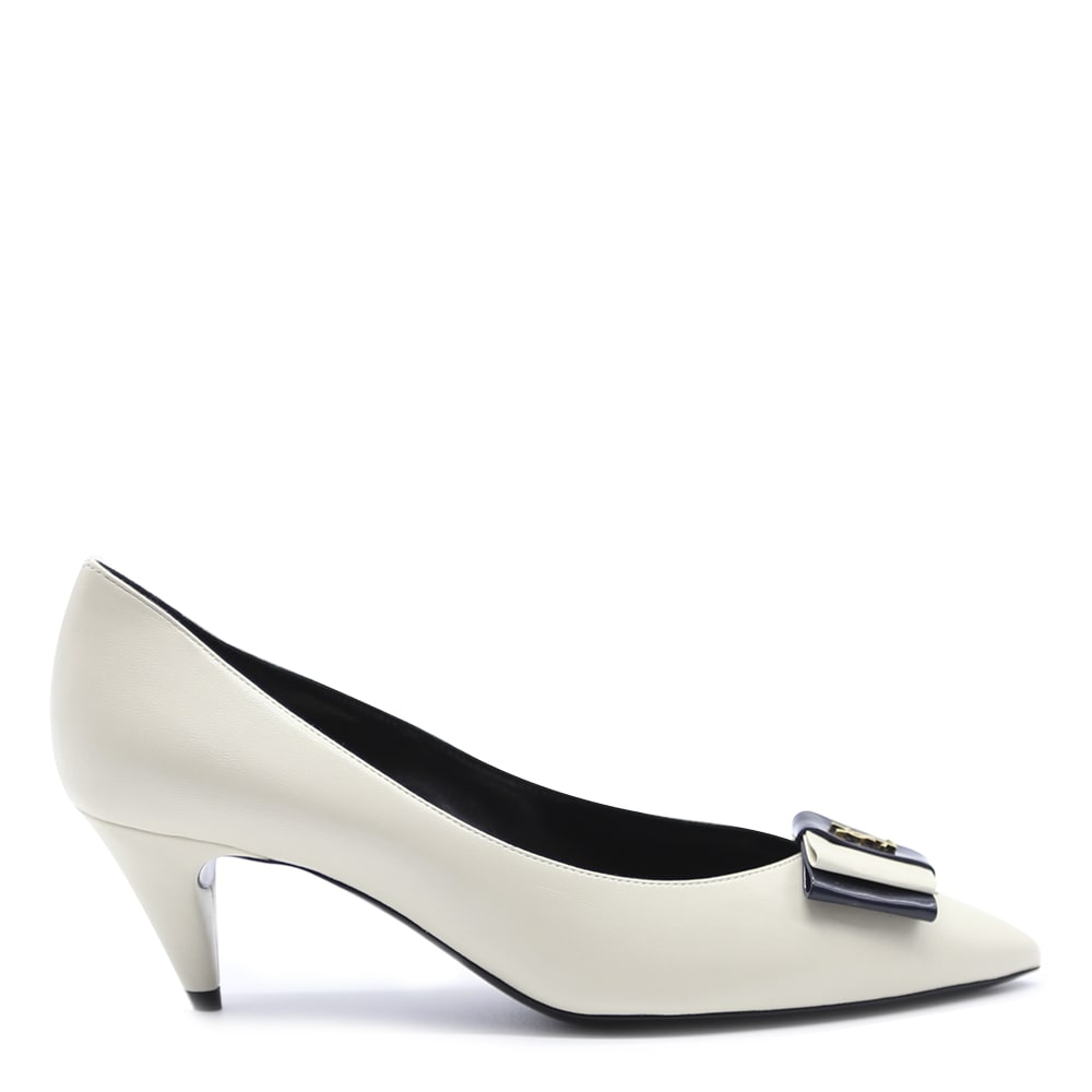saint laurent bow heels