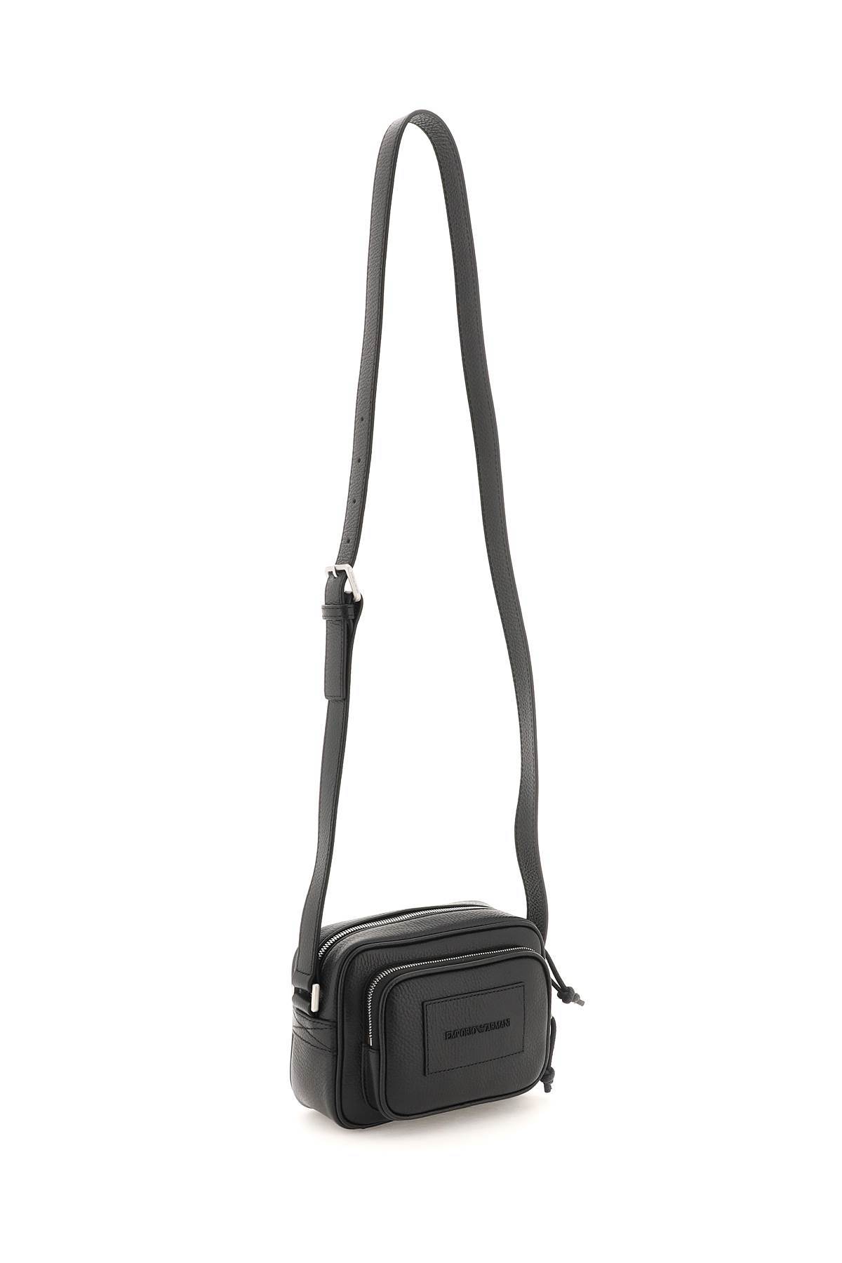 Shop Emporio Armani Crossbody Camera Bag In Black