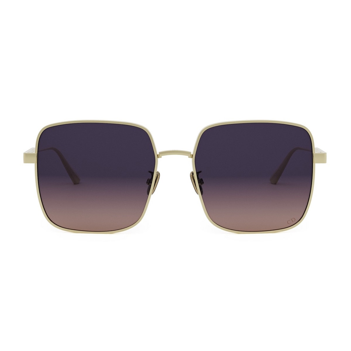 Diorcannage S1u B0g2 Gold Sunglasses