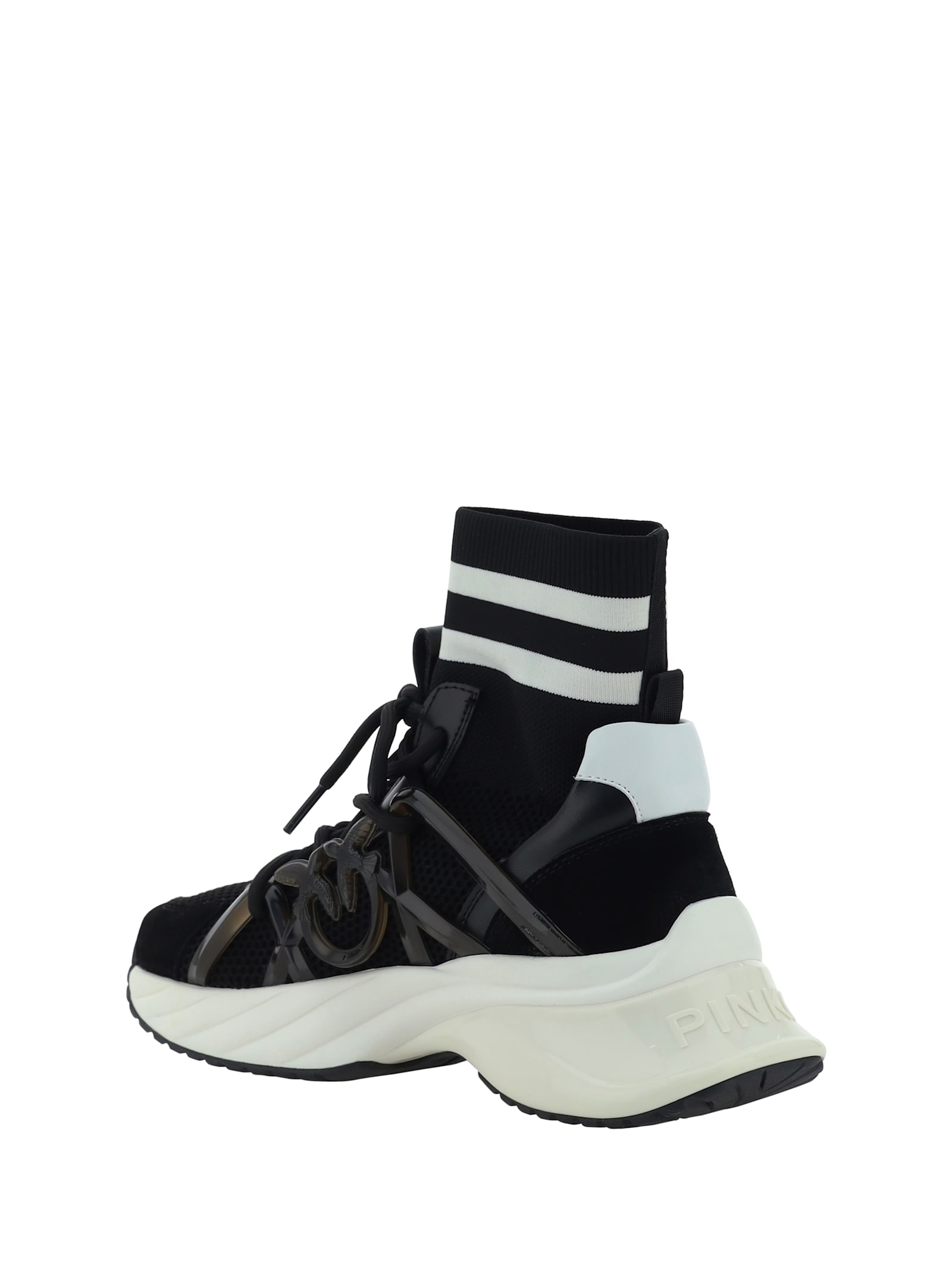 Shop Pinko Ariel 05 Sneakers In Black