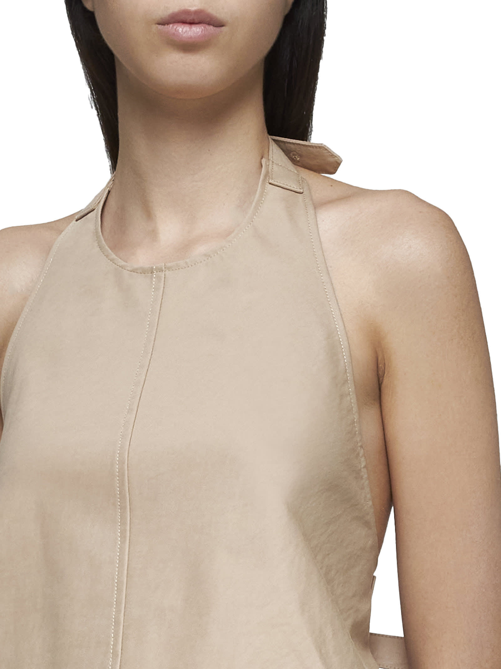 Shop Wardrobe.nyc Top In Khaki