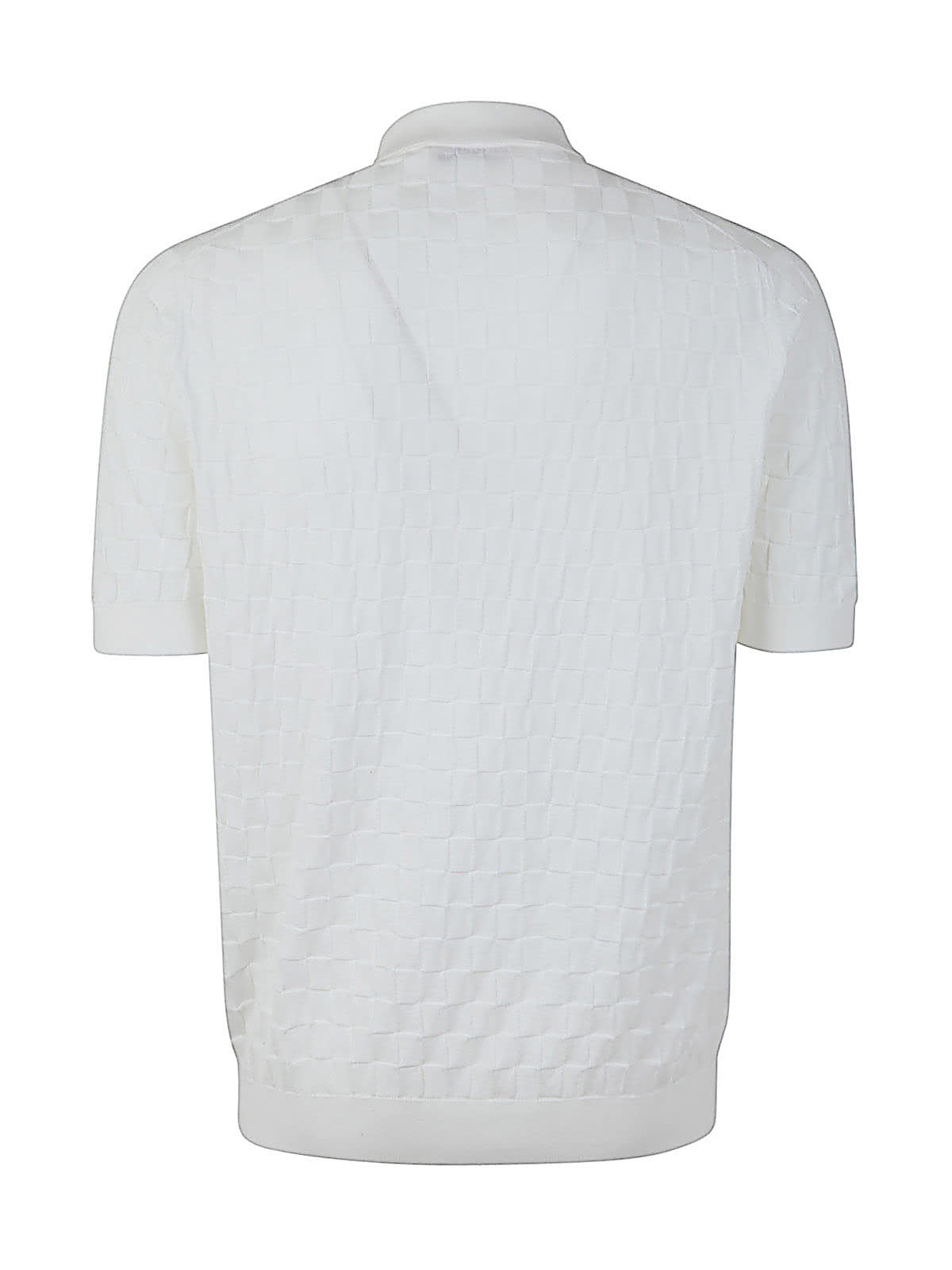 Shop Filippo De Laurentiis Short Sleeve Shirt In White