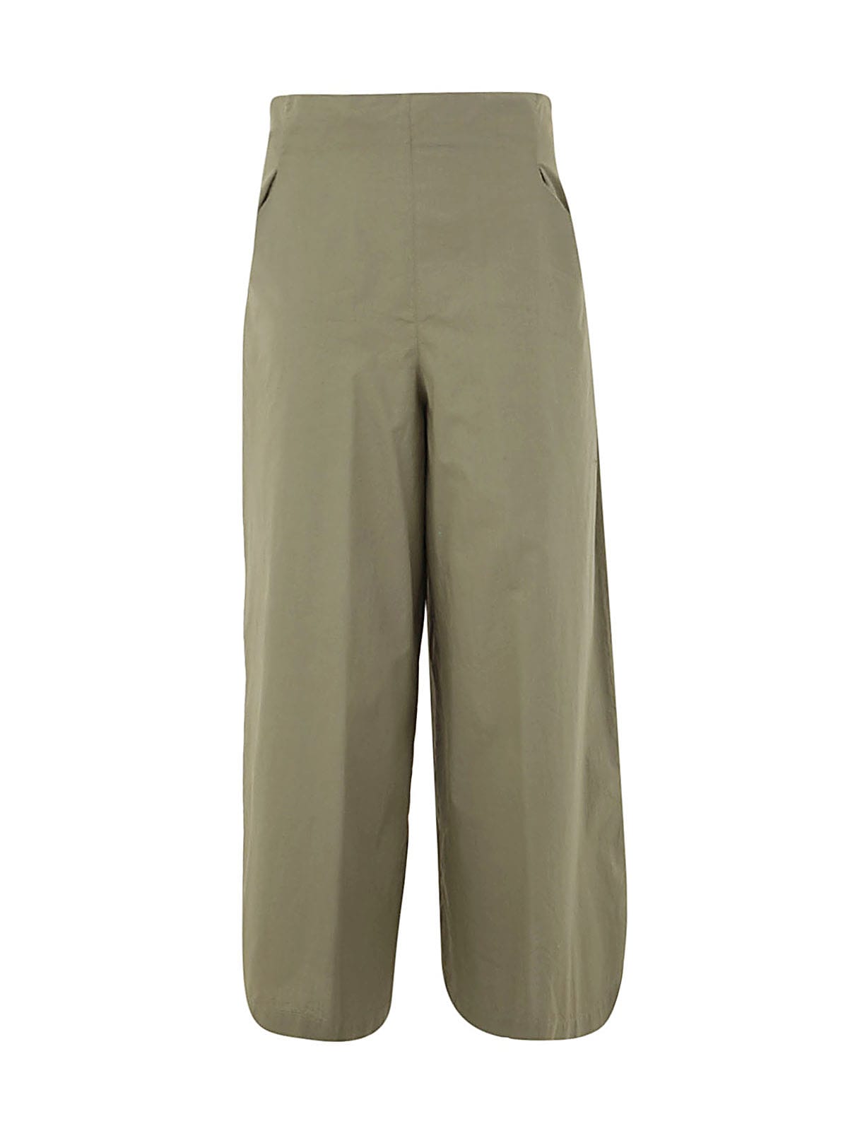 Stefano Mortari Wide Leg Trousers With Pockets In Night