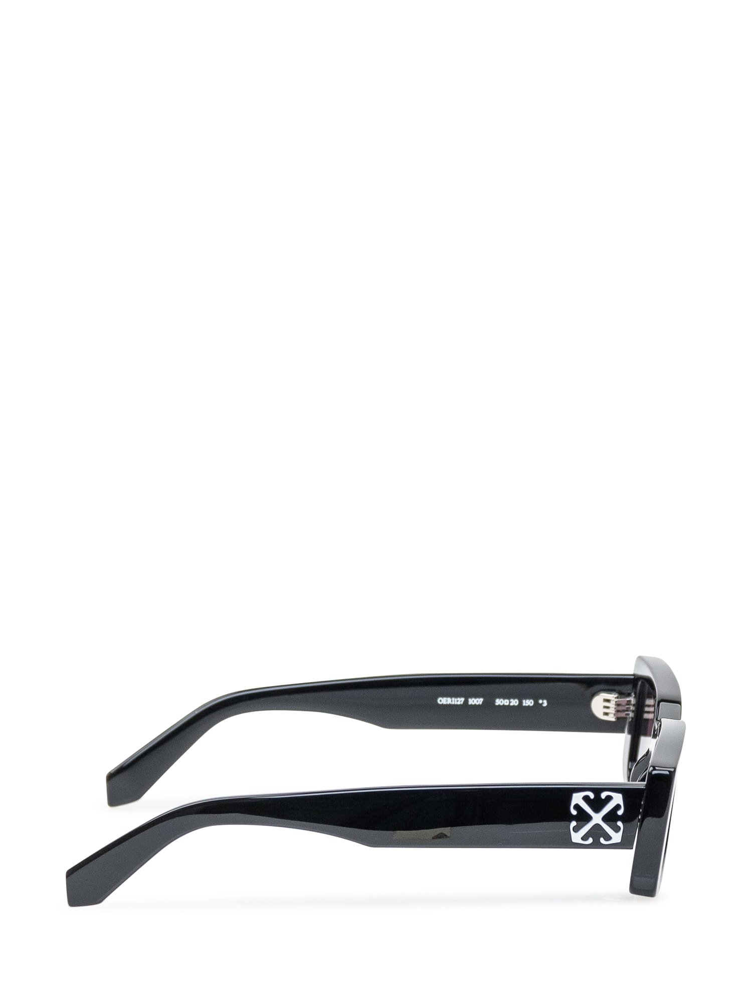 Shop Off-white Arthur Sunglasses In Black