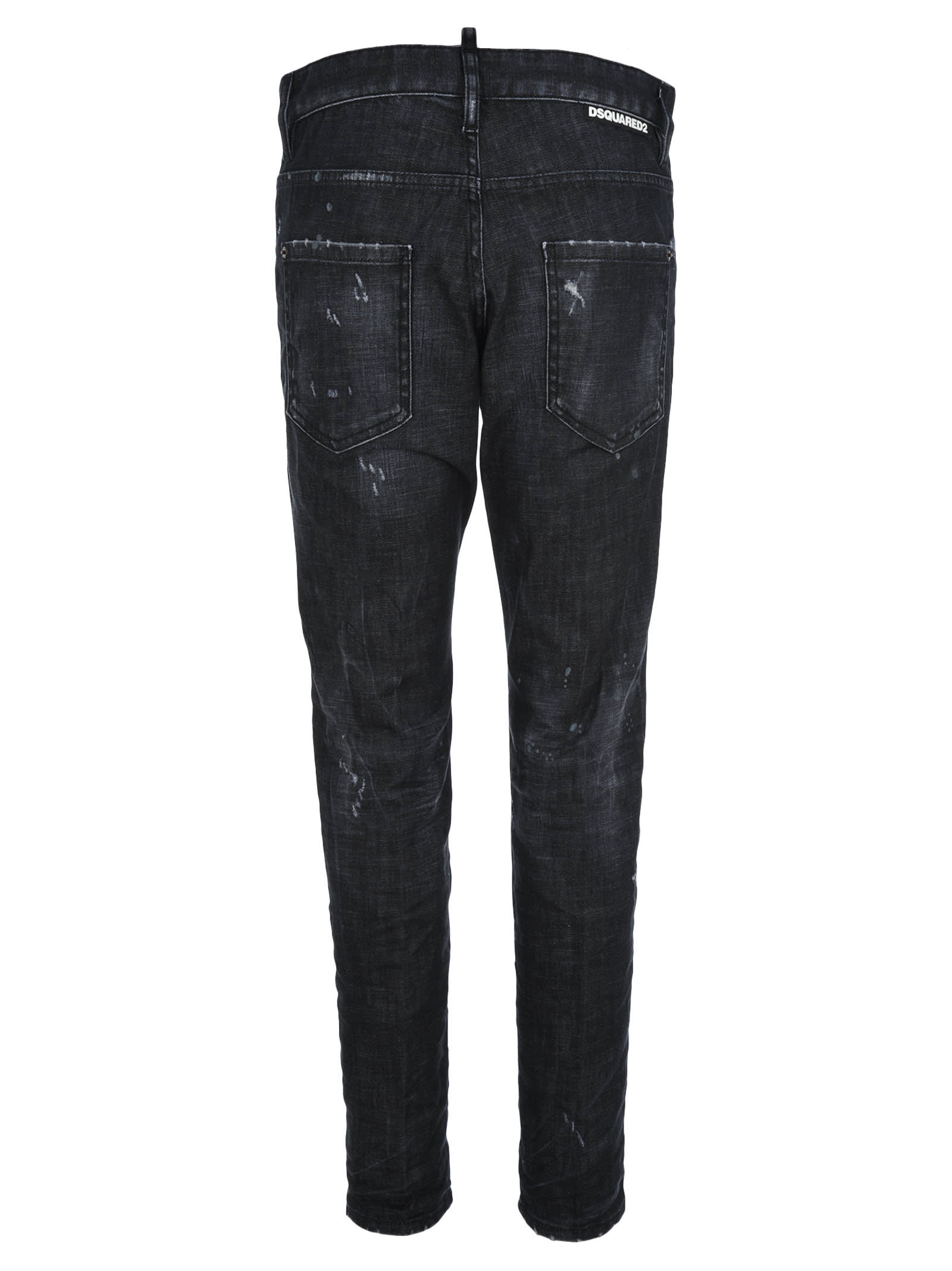 Dsquared2 D Squared Skinny Dan Jeans - BLACK - 11013363 | italist