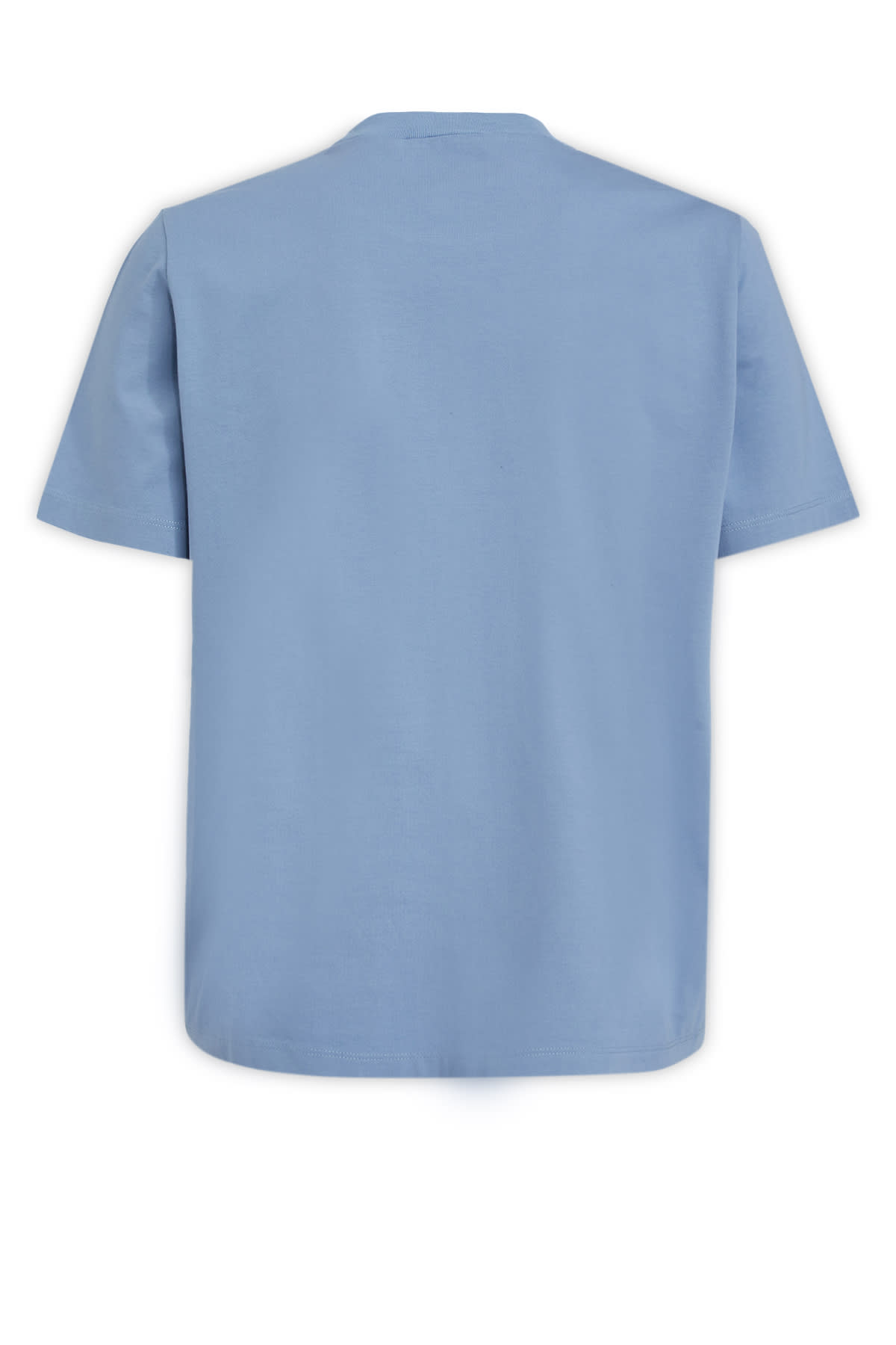 Dsquared2 Crew Neck Graphic Print Short Sleeves Top In 507