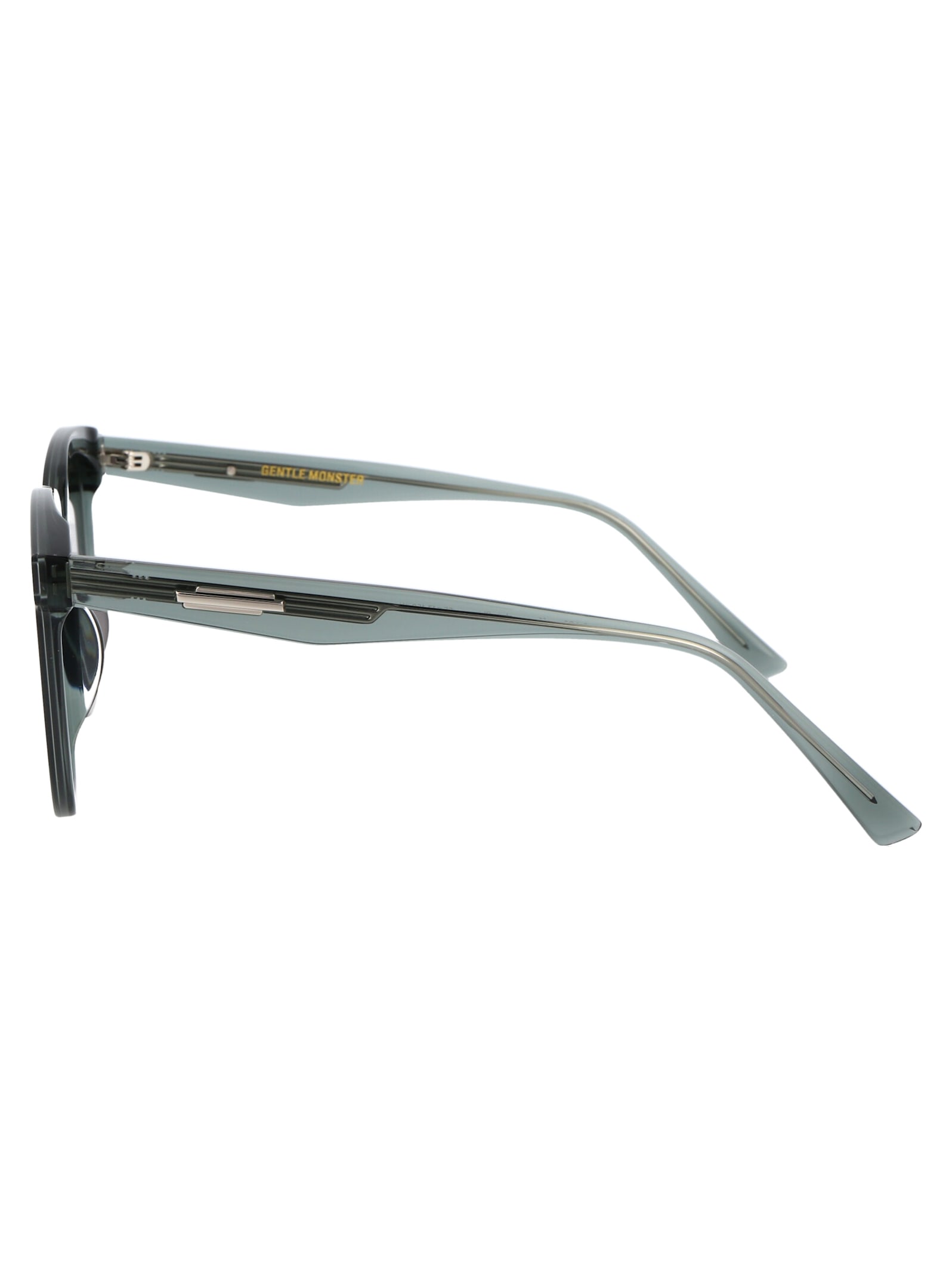 Shop Gentle Monster Jackie Sunglasses In G3 Grey Clear Black