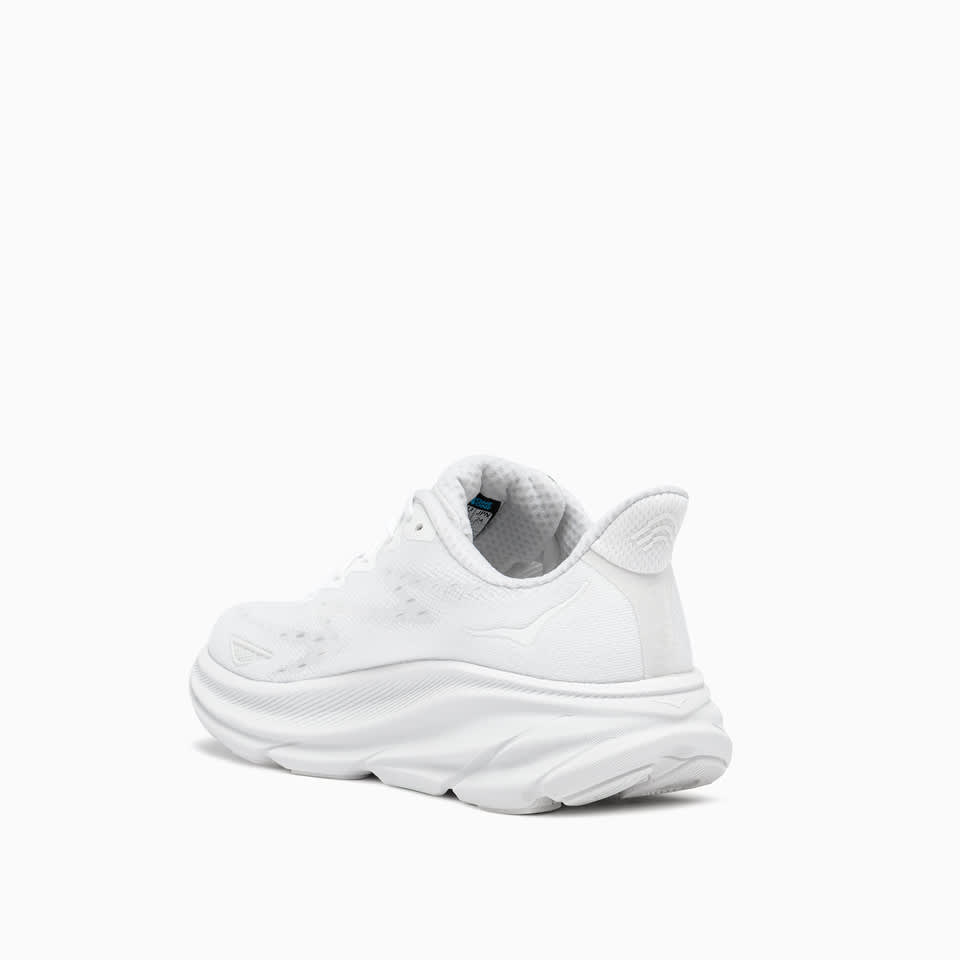 Shop Hoka One One Clifton 9 Sneakers In White