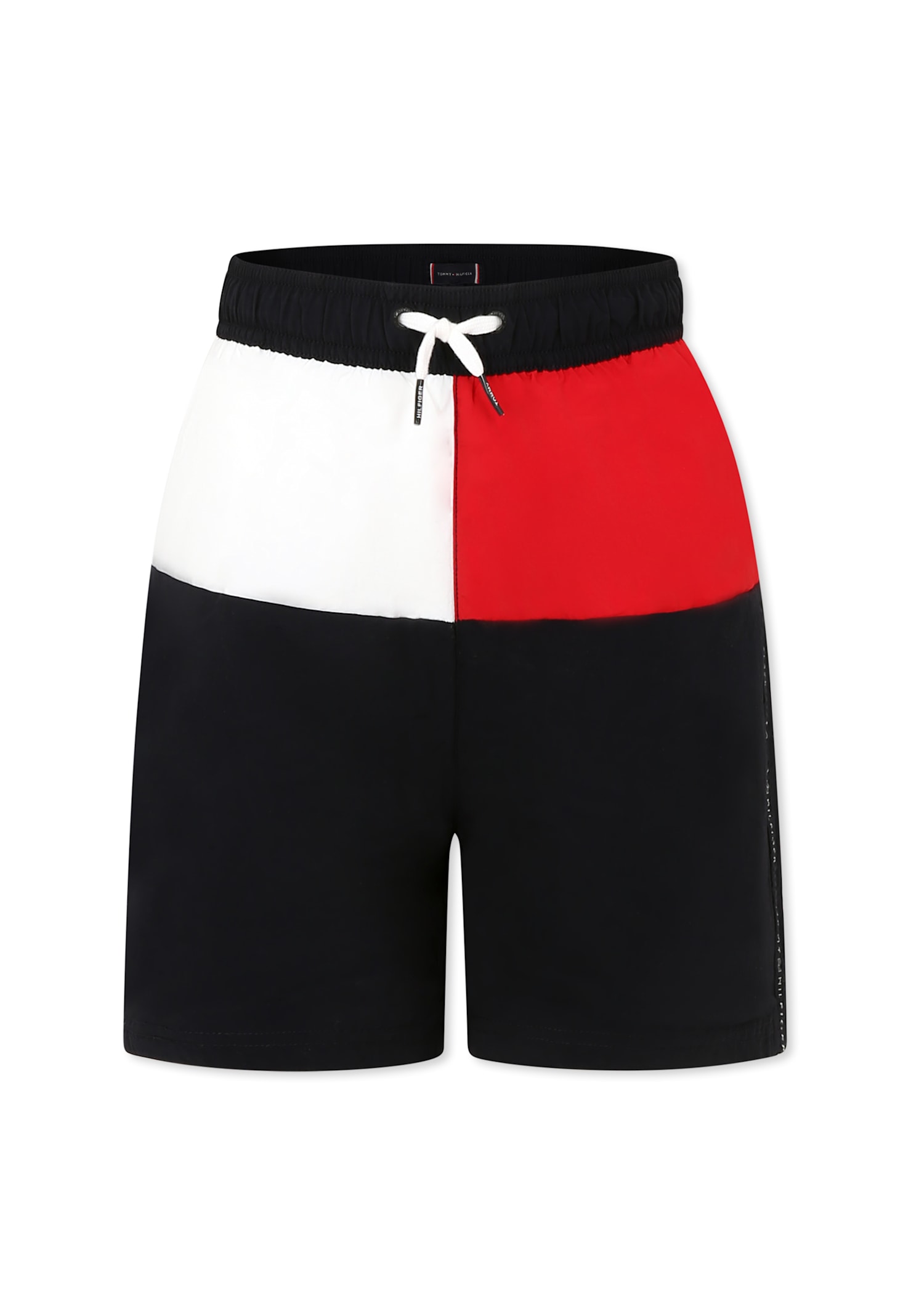 Tommy Hilfiger Blue Swim Shorts For Boy With Logo