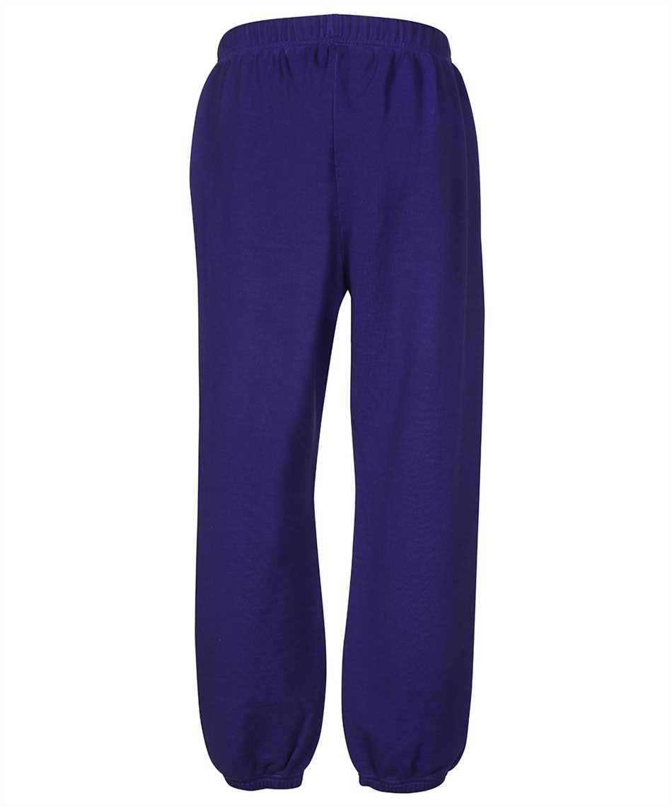 Shop Dsquared2 Logo Detail Cotton Track-pants In Purple