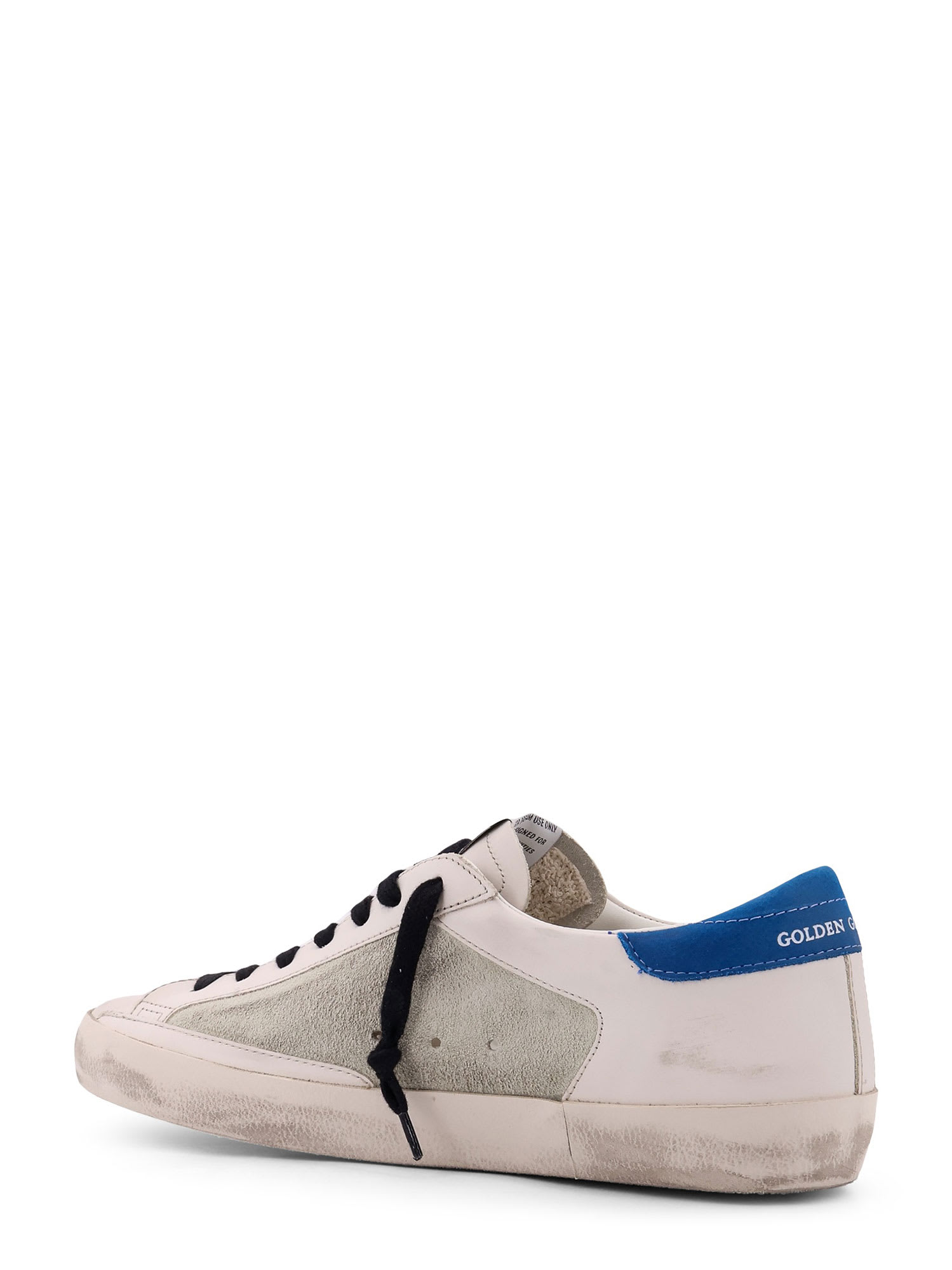 Shop Golden Goose Superstar Double Quarter Sneakers In White