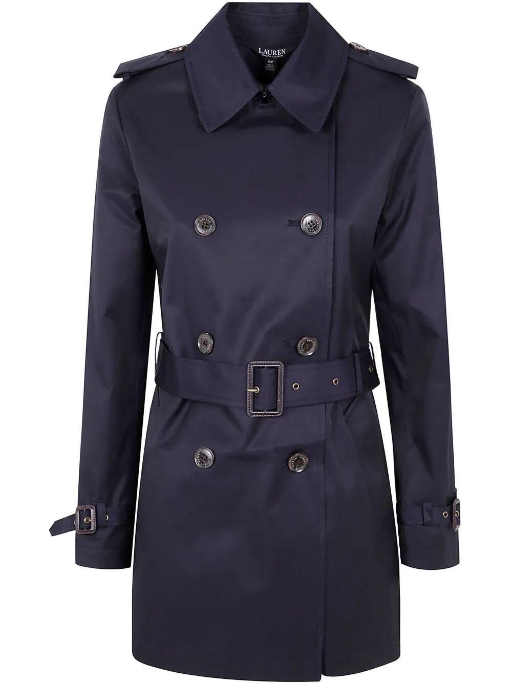 Double Breast Belt Tr 30 Lined Coat