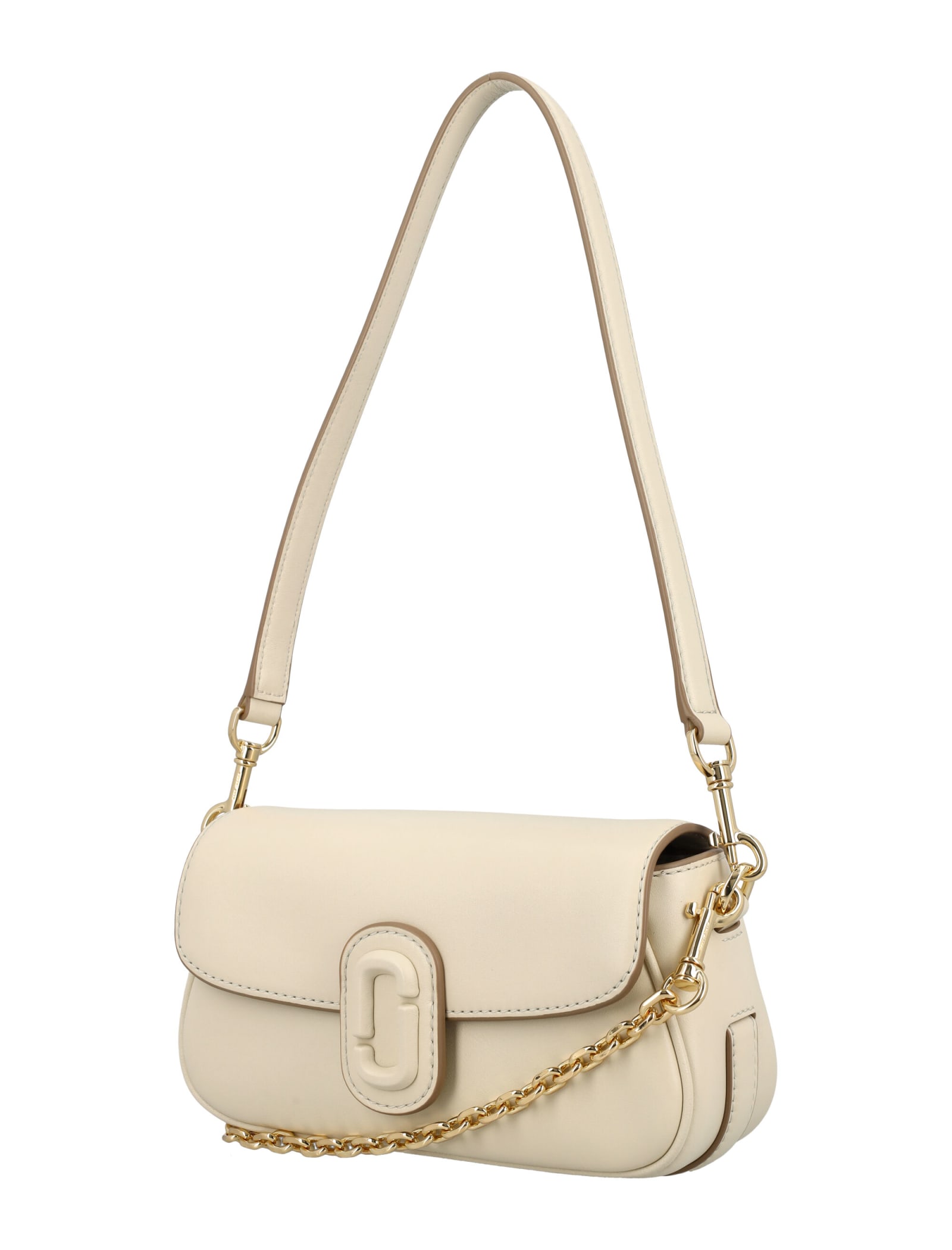 Shop Marc Jacobs The Clover Shoulder Bag In Cloud White