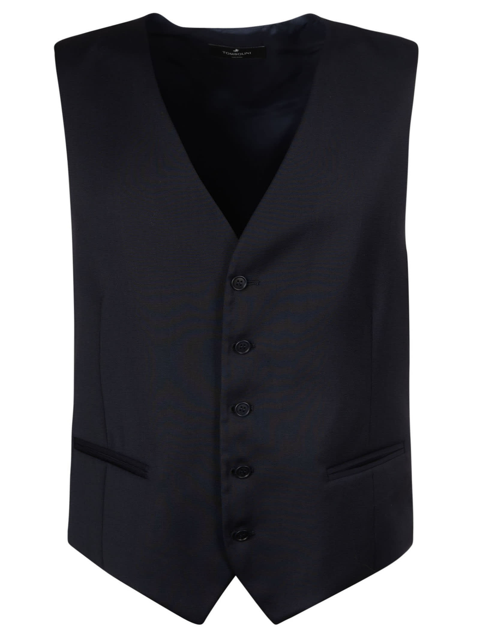 Tombolini Fitted Buttoned Gilet