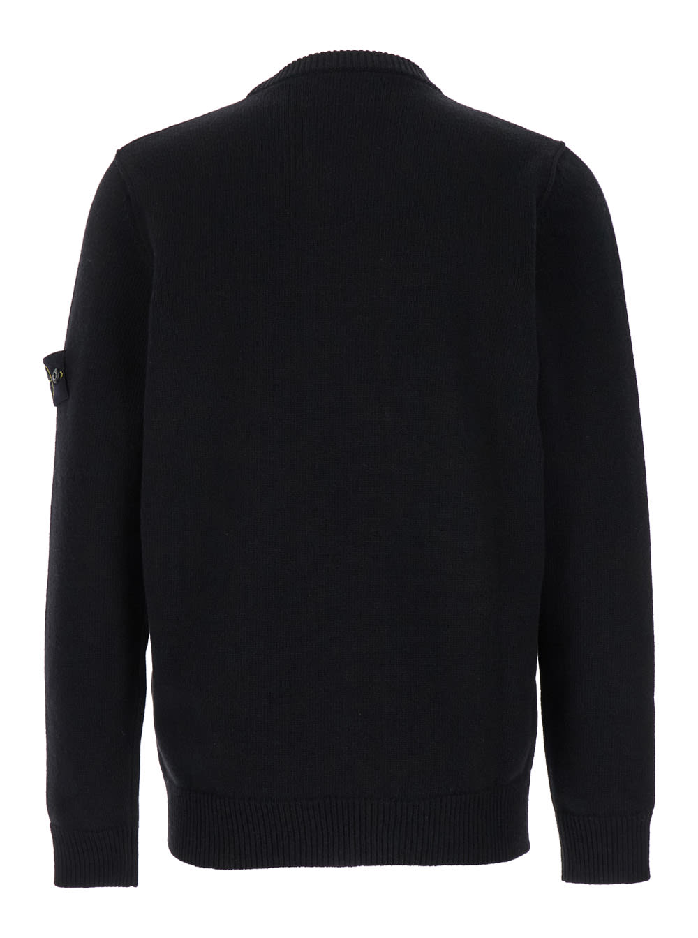 Shop Stone Island Lambswool In Black