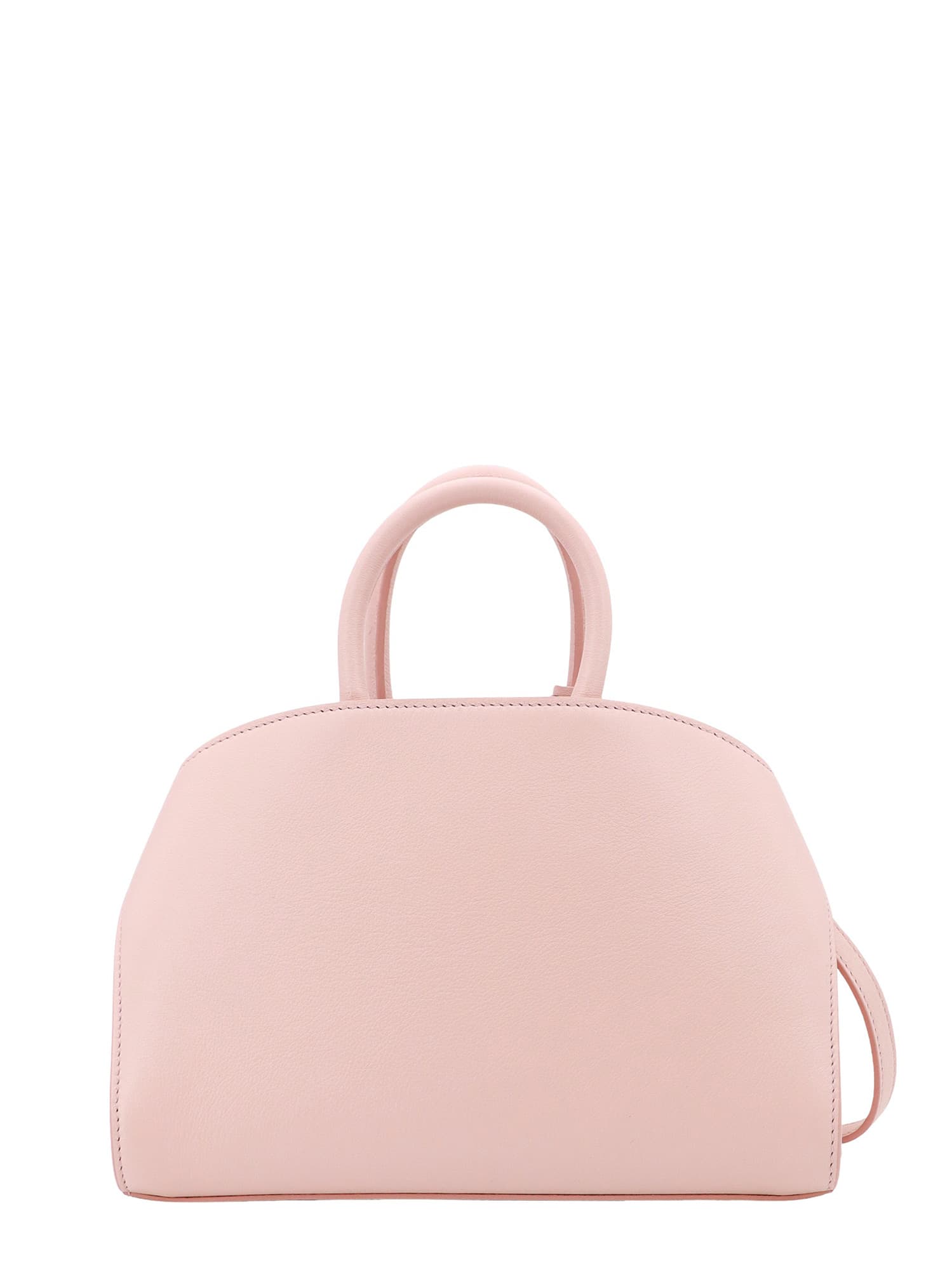 Shop Ferragamo Mini Hug Bag Handbag In Nylund Pink